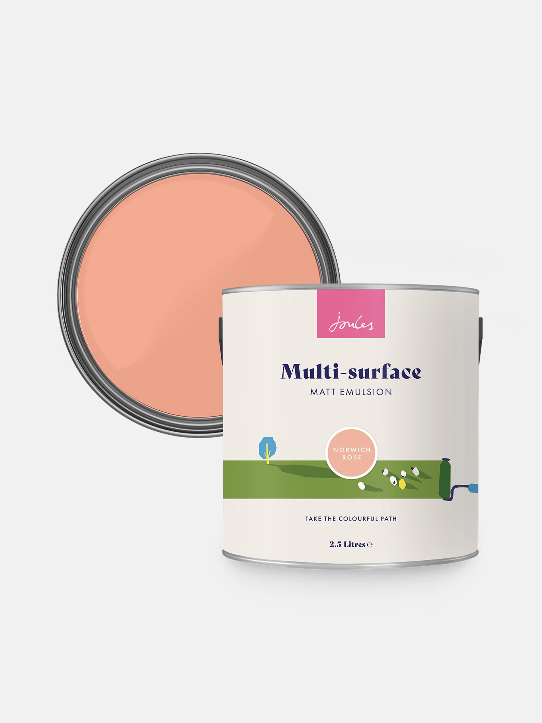 Norwich Rose Multi Surface Matt Emulsion - Image 4 of 4