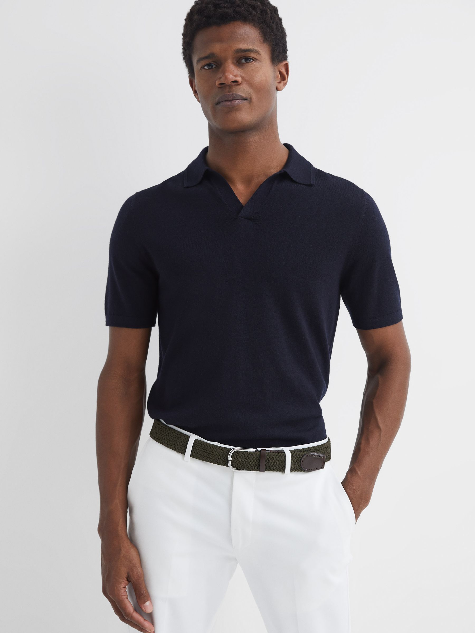 Woven Belt in Khaki - Image 2 of 4