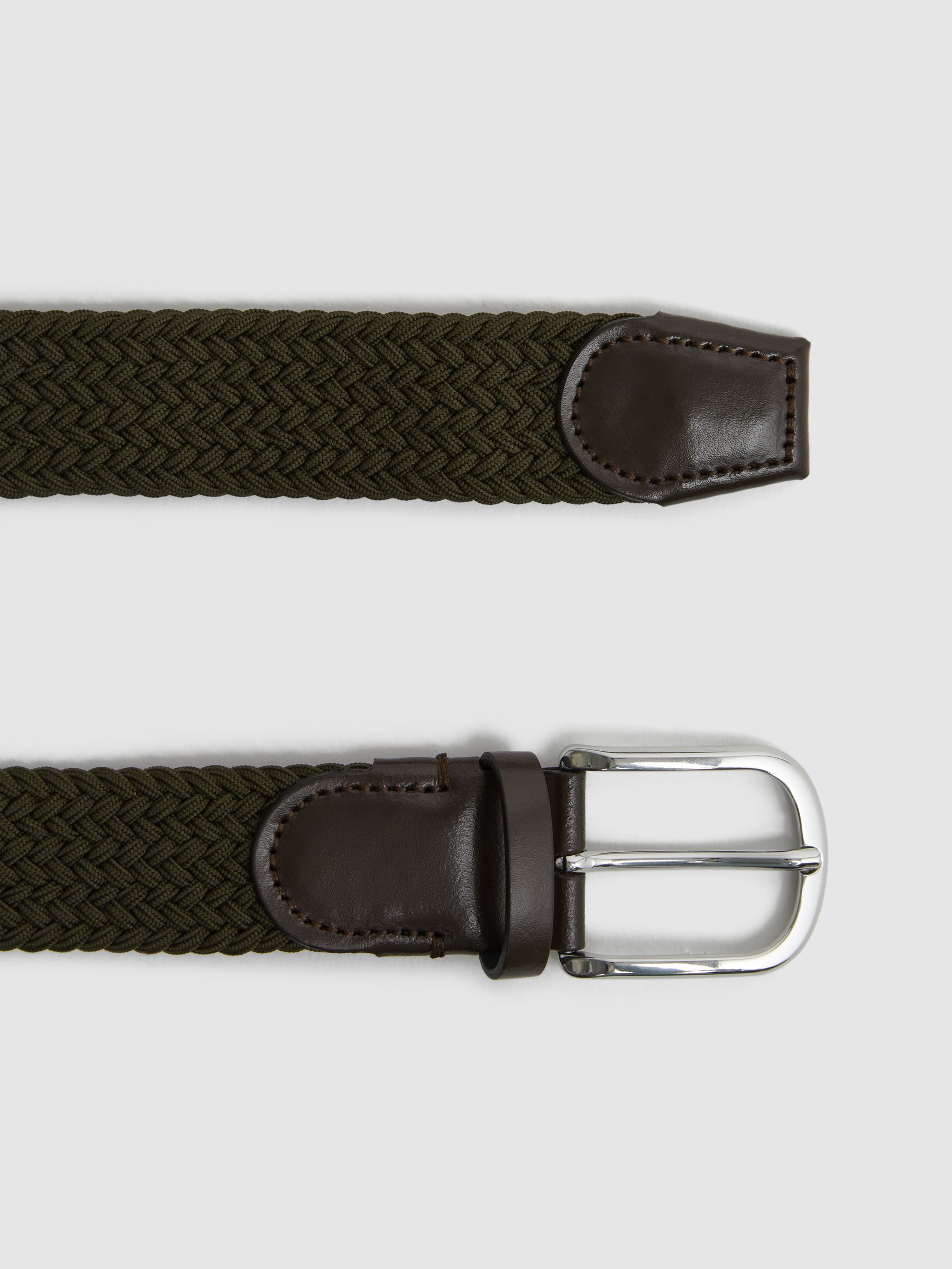 Woven Belt in Khaki - Image 3 of 4