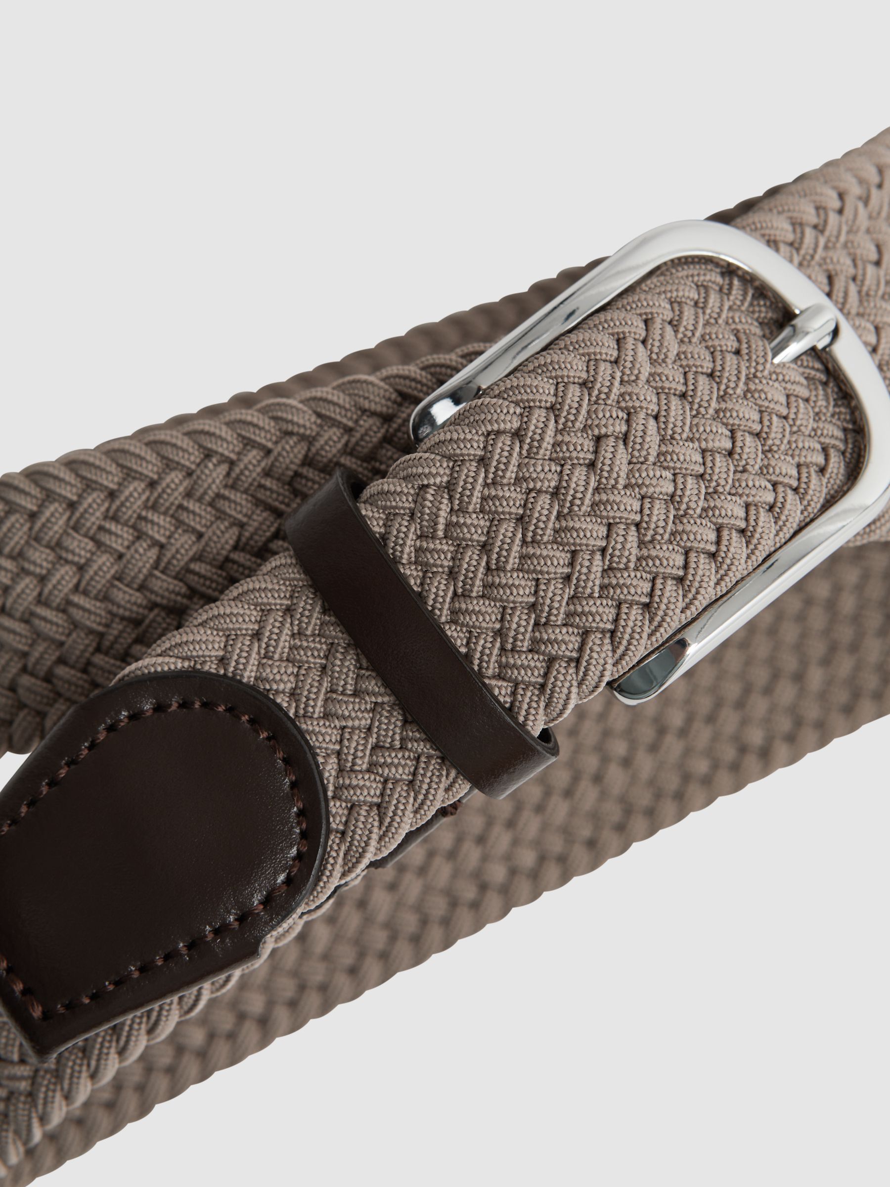 Woven Belt in Stone - Image 4 of 5