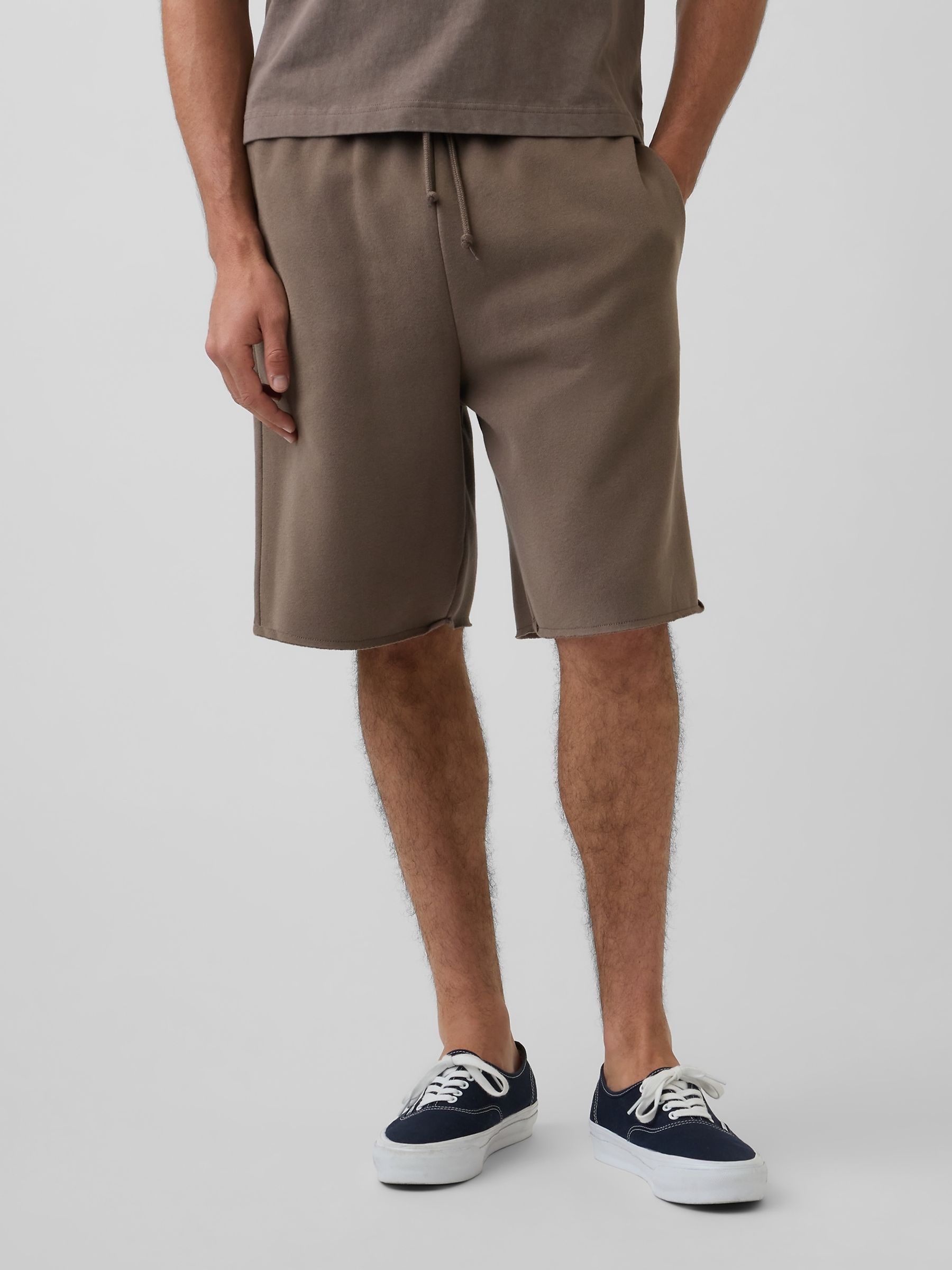 Brown VintageSoft Relaxed Sweat Shorts - Image 1 of 5 Brown VintageSoft Relaxed Sweat Shorts - Image 1 of 5