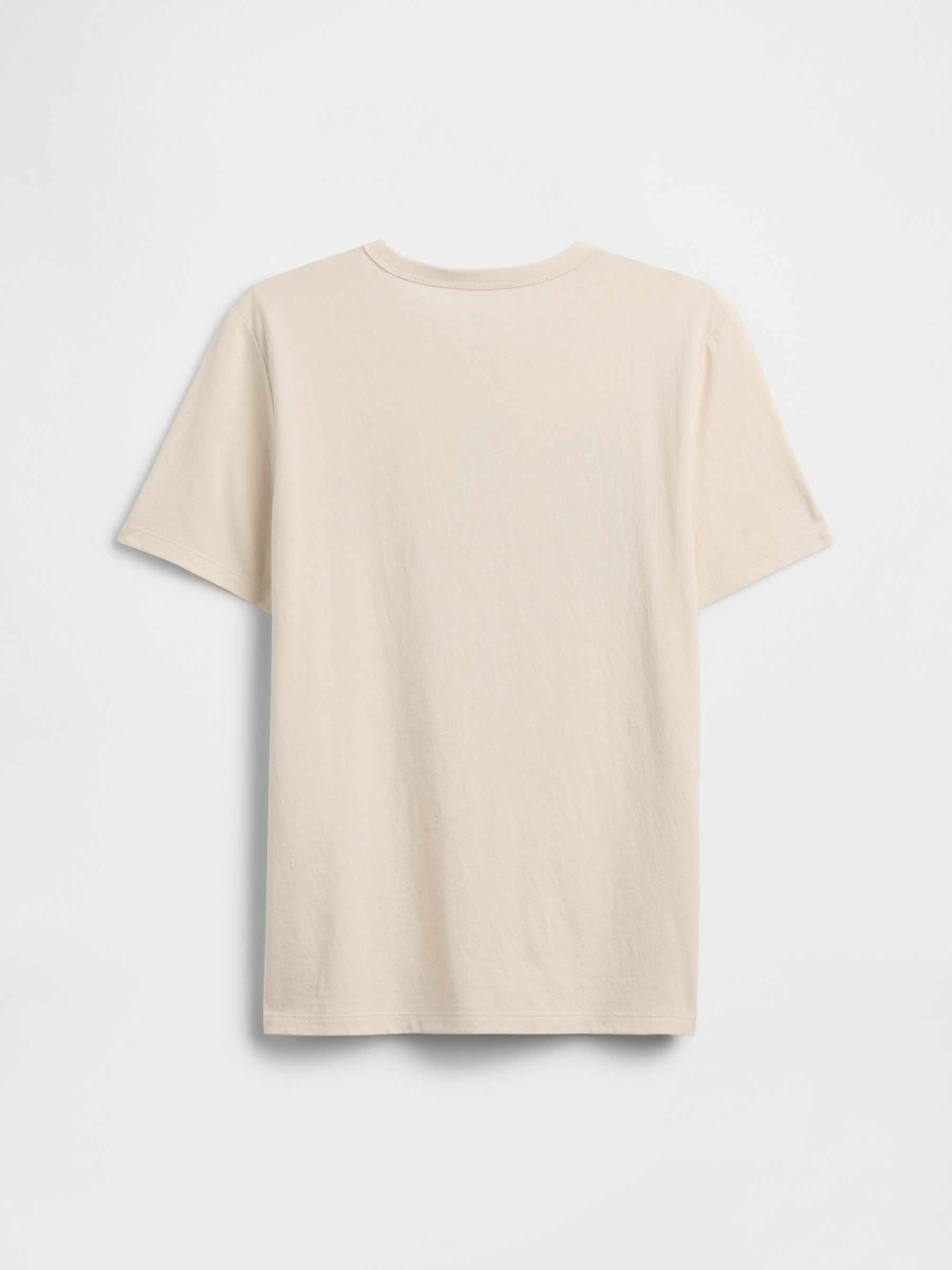 Beige Basketball Logo T-Shirt - Image 2 of 3