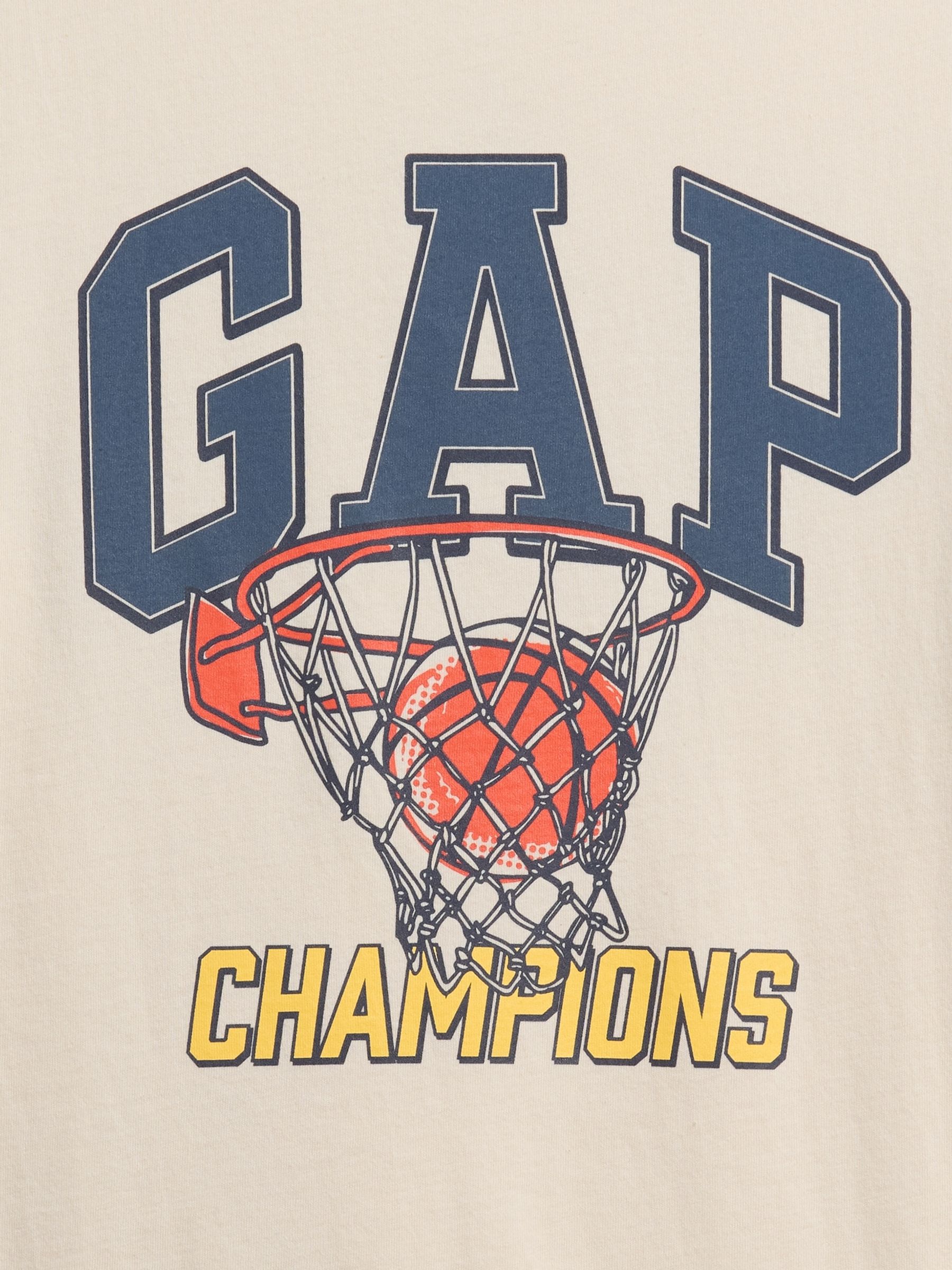 Beige Basketball Logo T-Shirt - Image 3 of 3