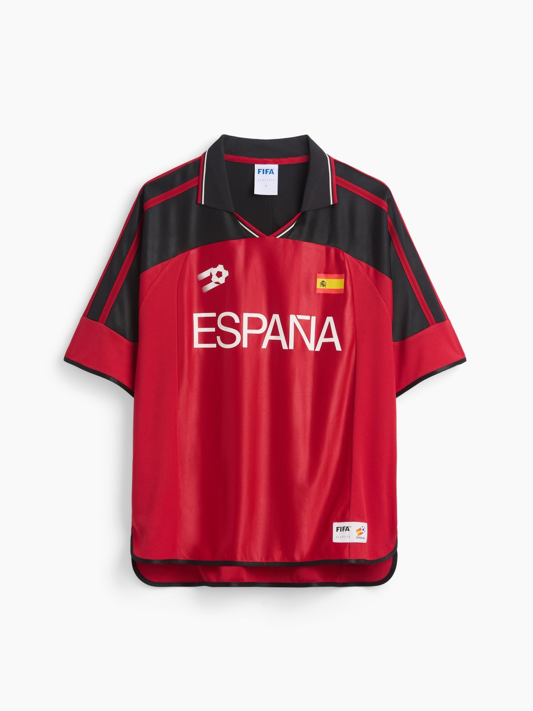 Red Spain FIFA WORLD CUP™ Oversized Football Jersey T-Shirt - Image 5 of 5
