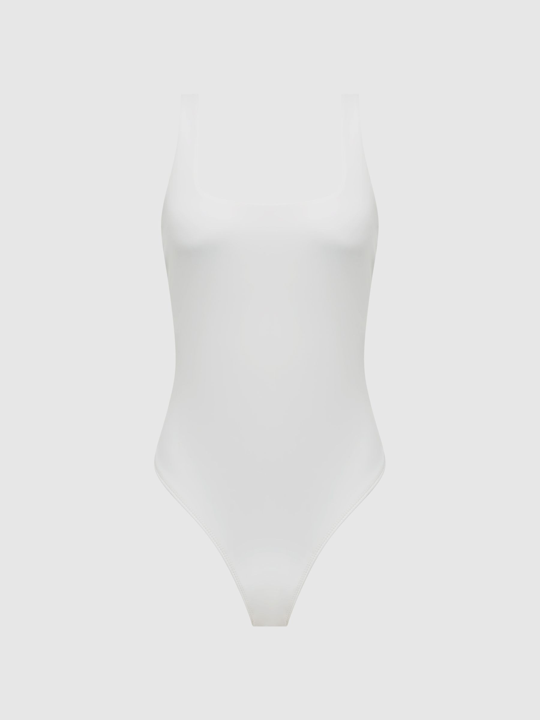 Good American Square Neck Bodies in White - Image 2 of 7