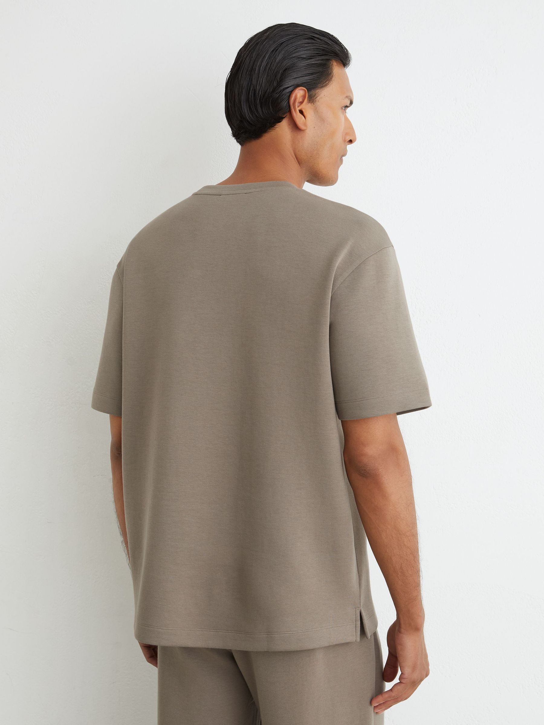 T-Shirt in Mushroom Brown - Image 5 of 6