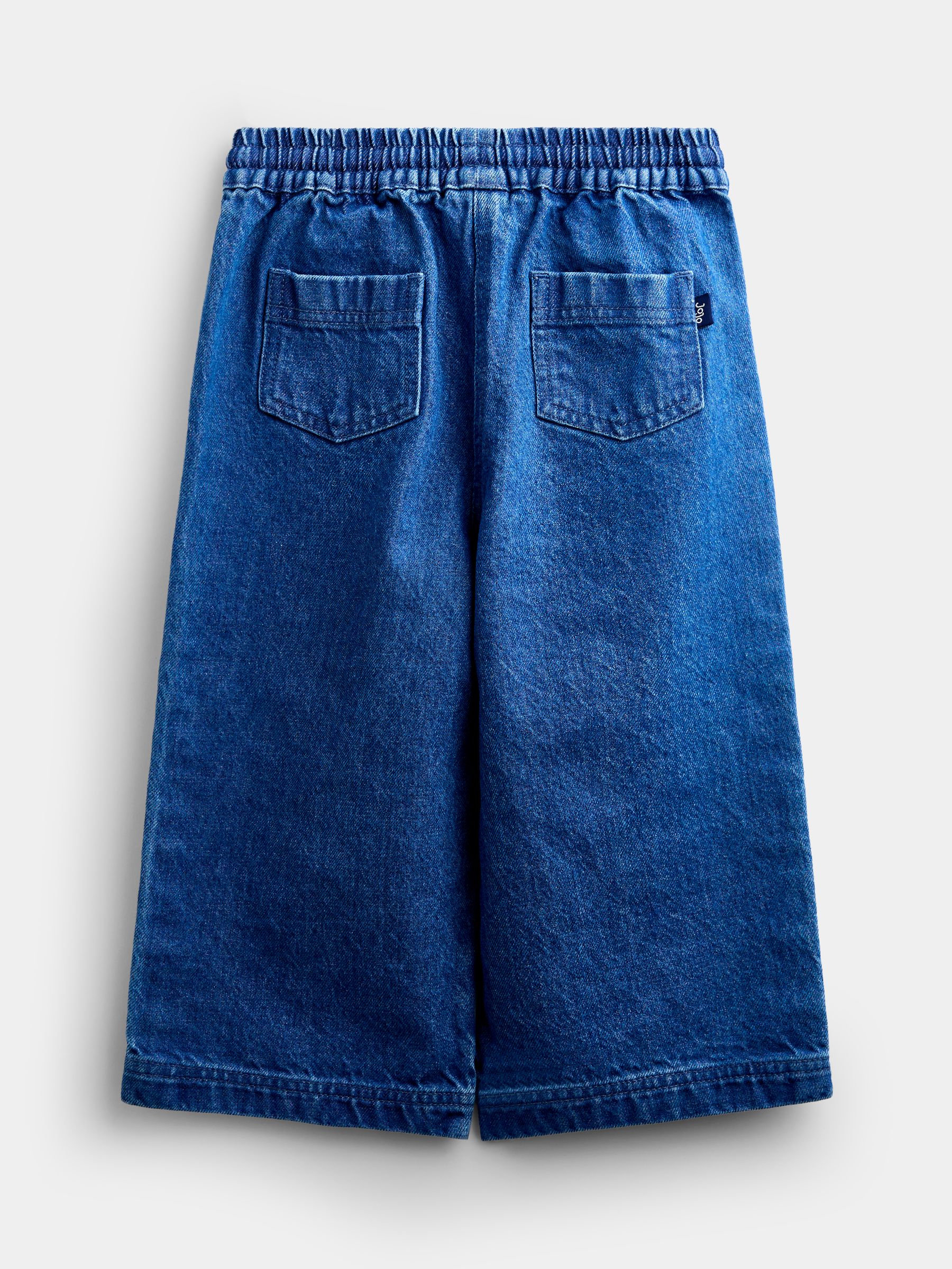 Blue Denim Stripe Straight Leg Jeans - Image 2 of 4
