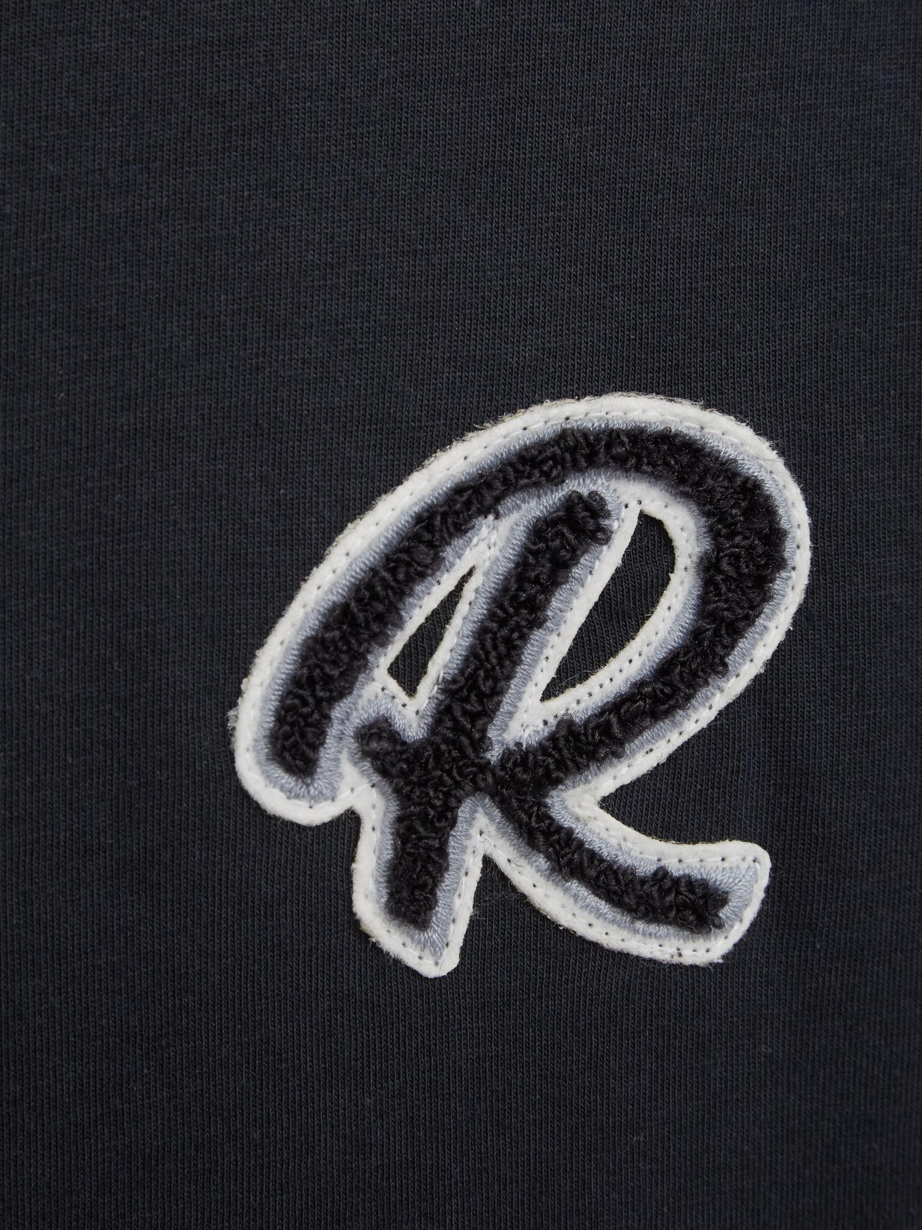 9-14 yrs Cotton Crew Neck T-Shirt in Navy - Image 6 of 6