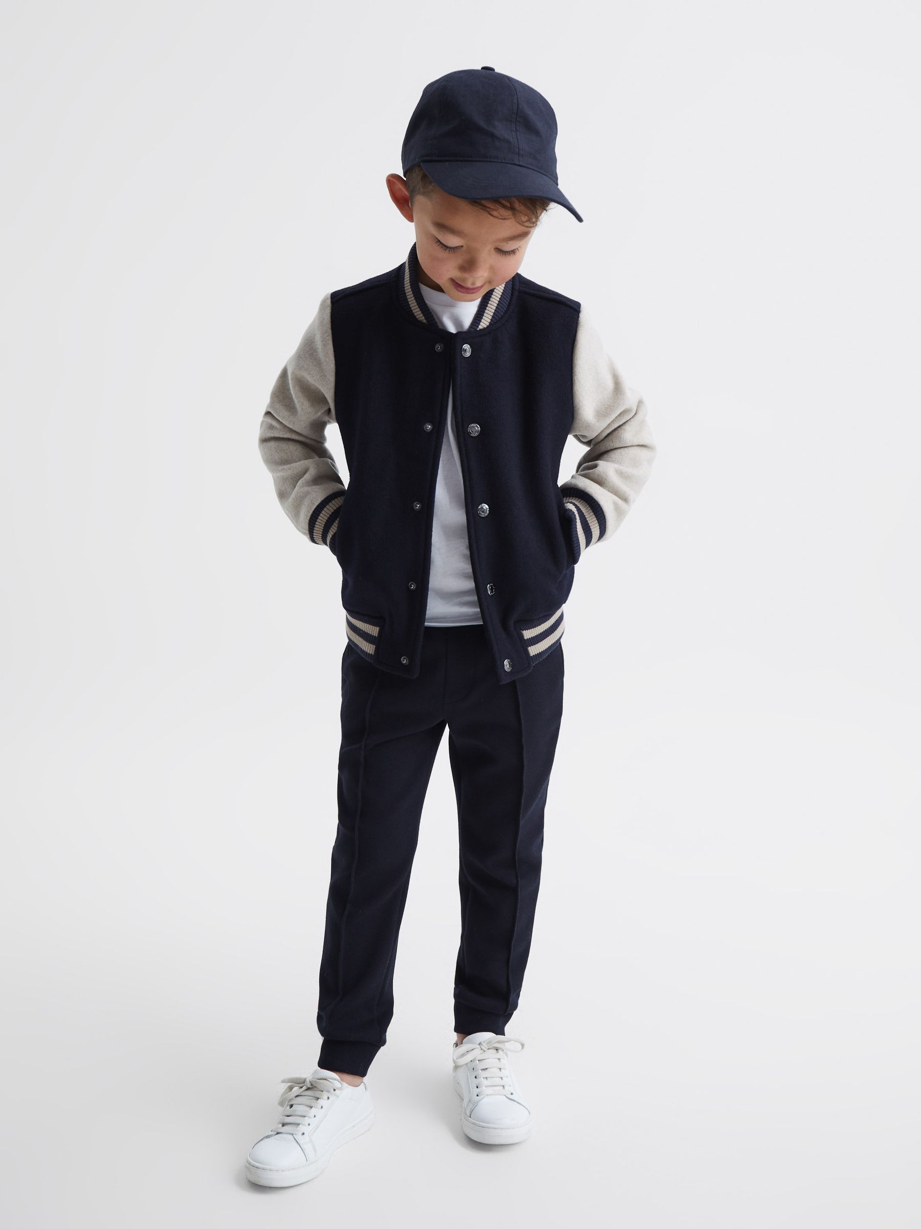 3-9 yrs Cotton Crew Neck T-Shirt in White - Image 6 of 7