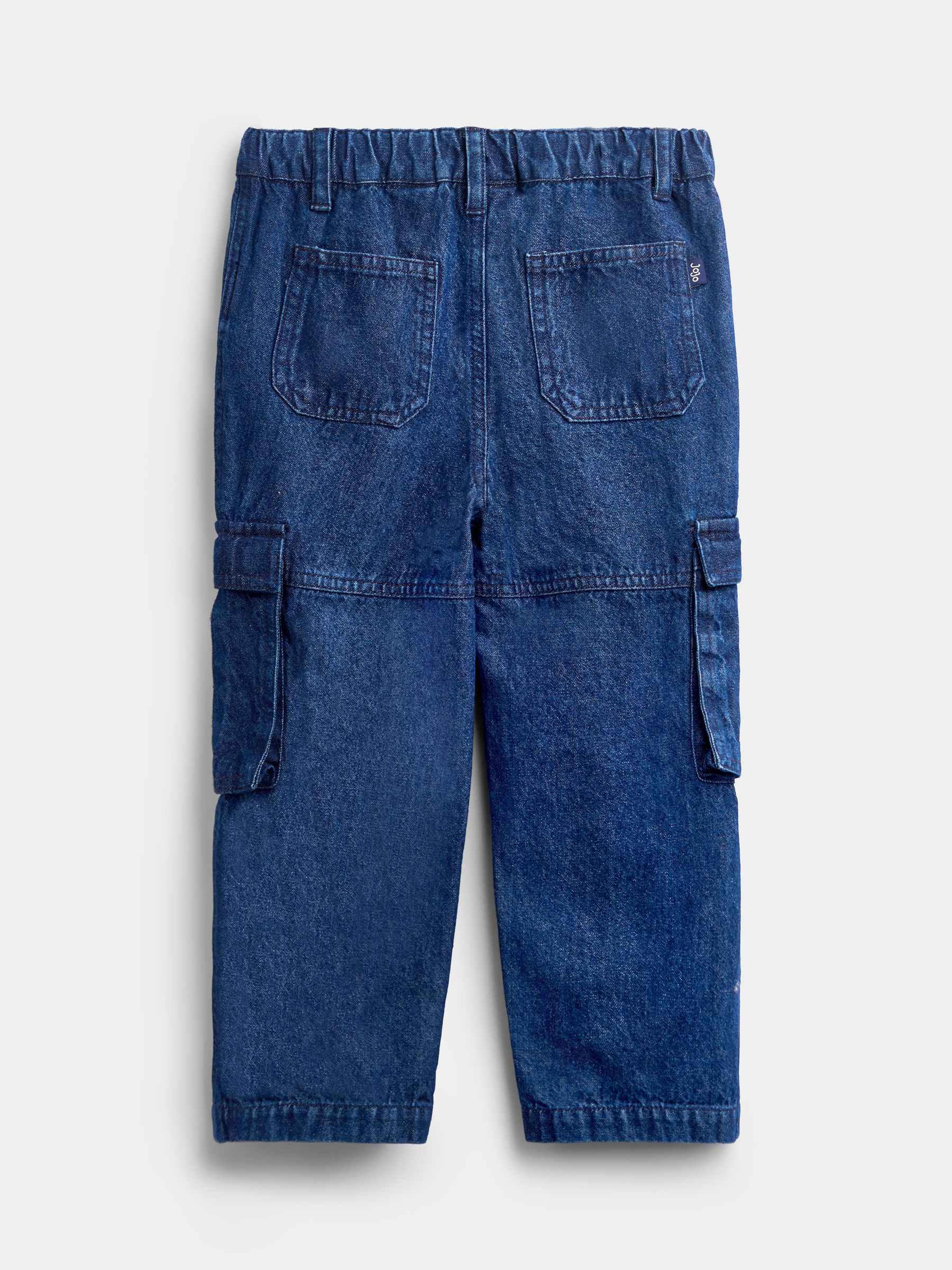 Denim Blue Cargo Jeans - Image 2 of 4