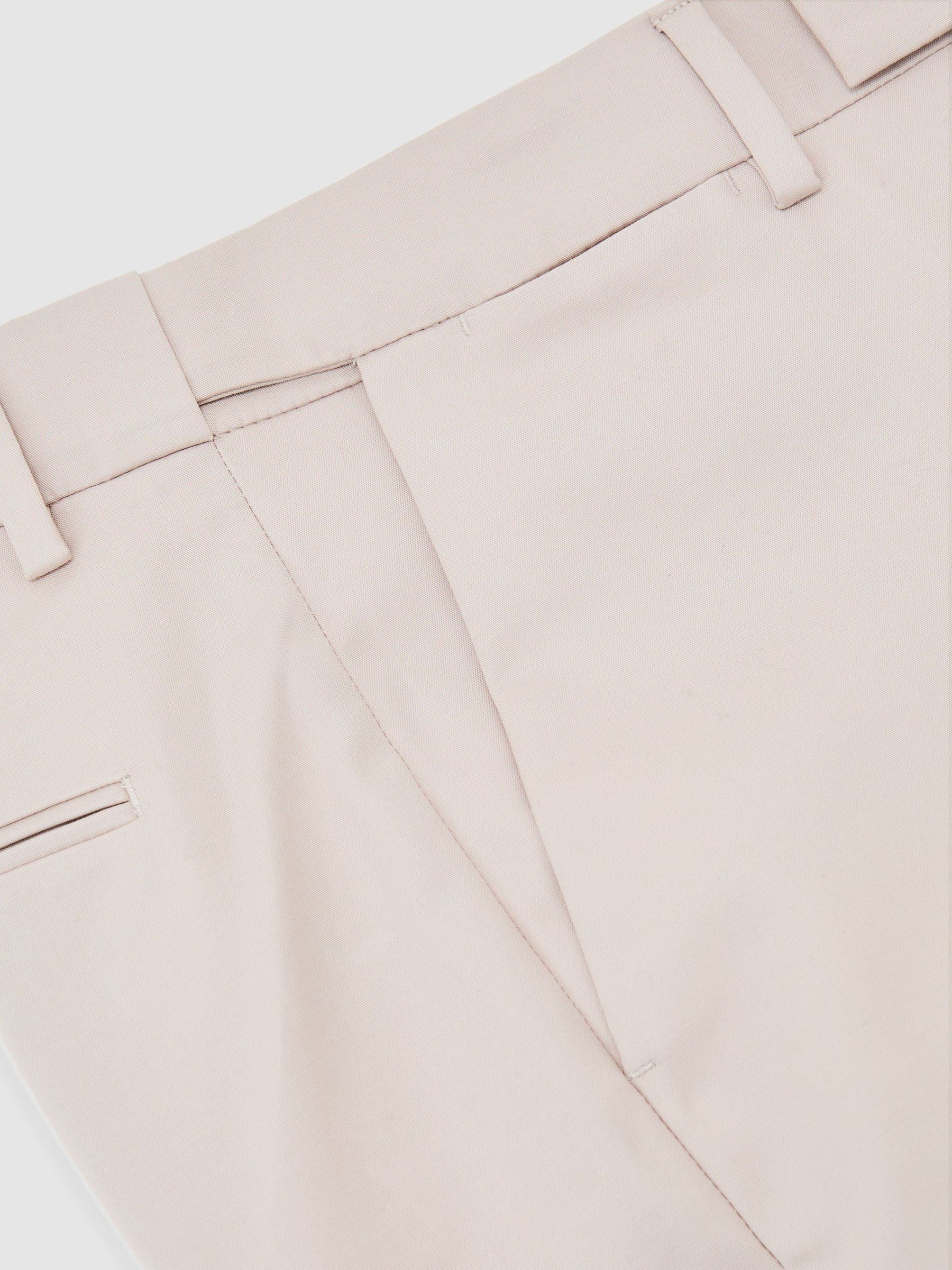 Cotton-Stretch Slim-Fit Chinos in Stone - Image 6 of 6