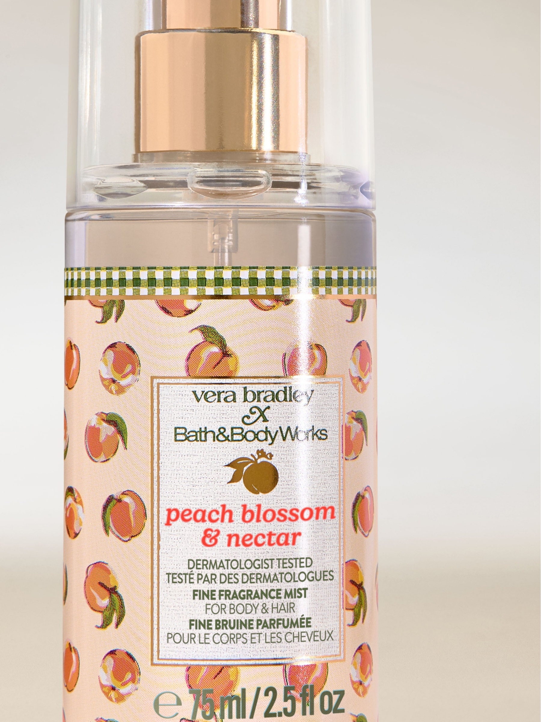 Peach Blossom and Nectar Travel Size Fine Fragrance Mist 227g - Image 2 of 4