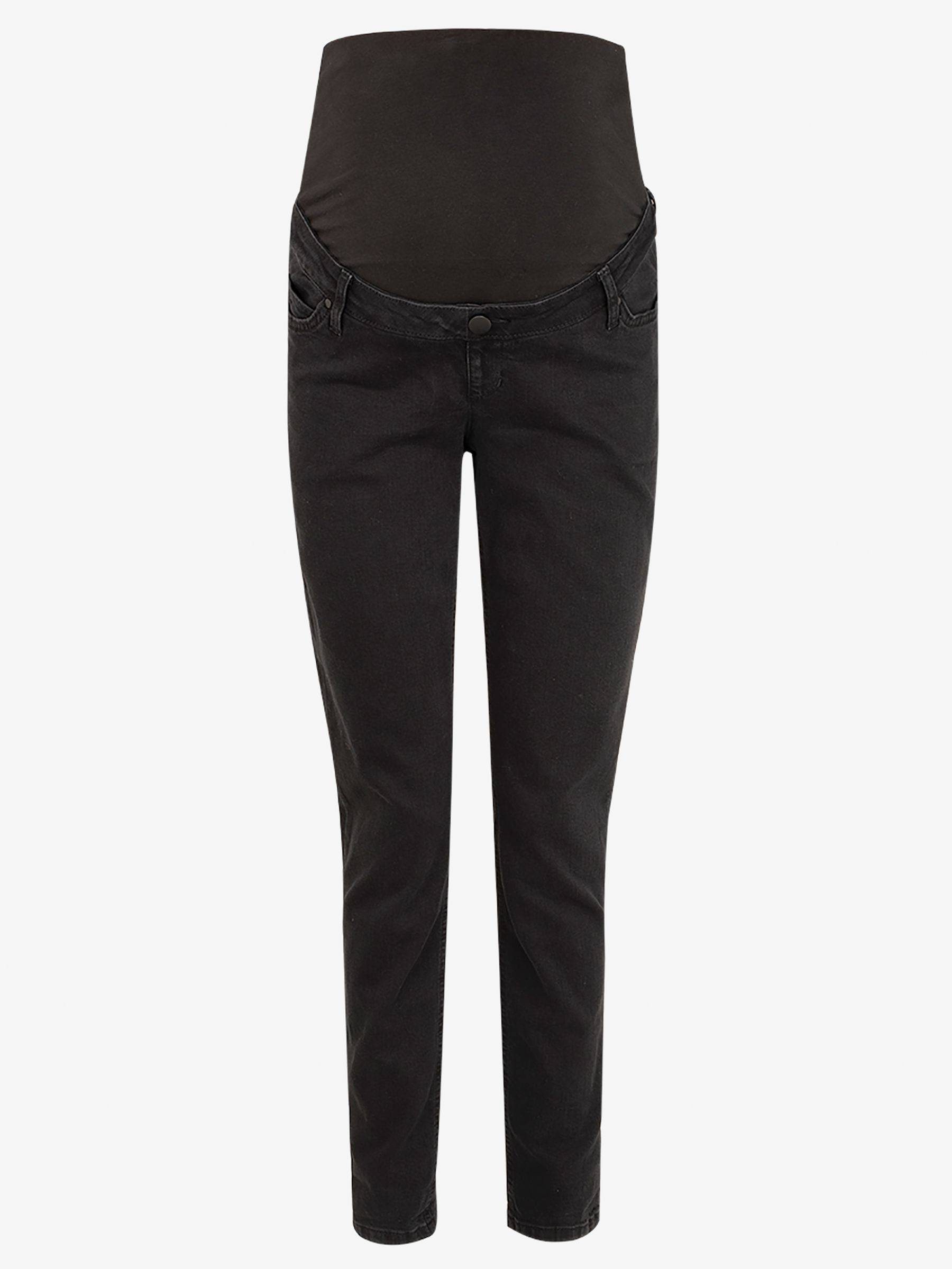 Black Slim Boyfriend Maternity Jeans - Image 4 of 4