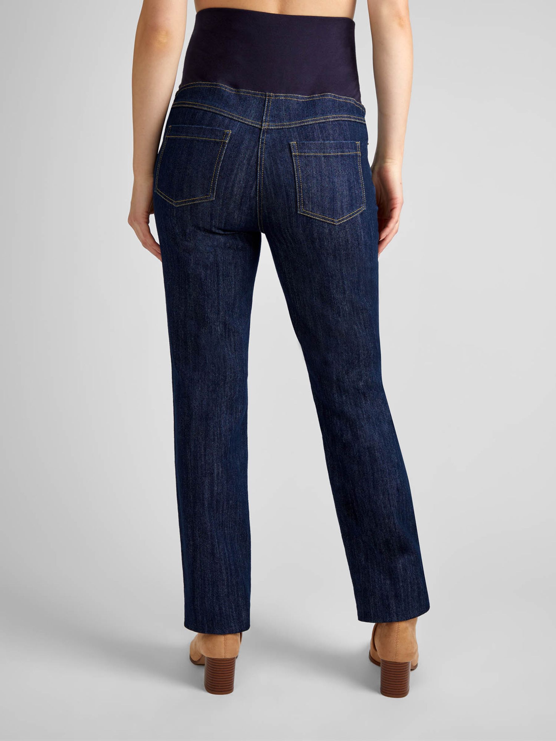 Mid Wash Straight Leg Maternity Jeans - Image 2 of 3