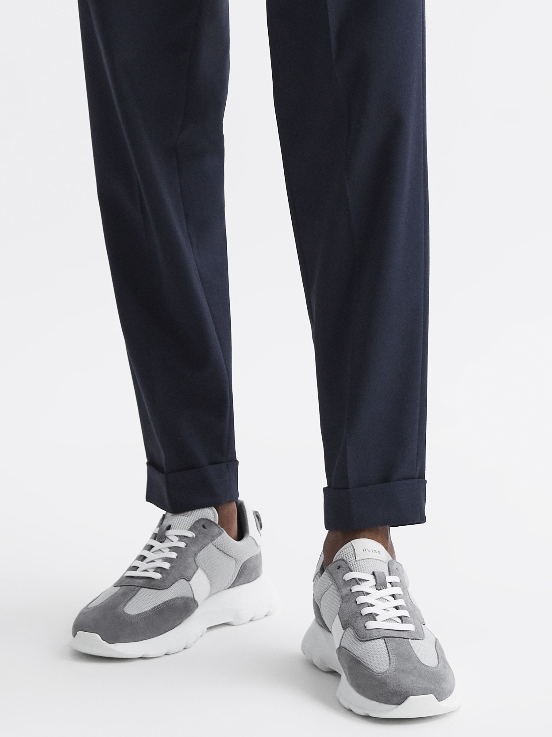 Lite Running Trainers in Grey - Image 2 of 5