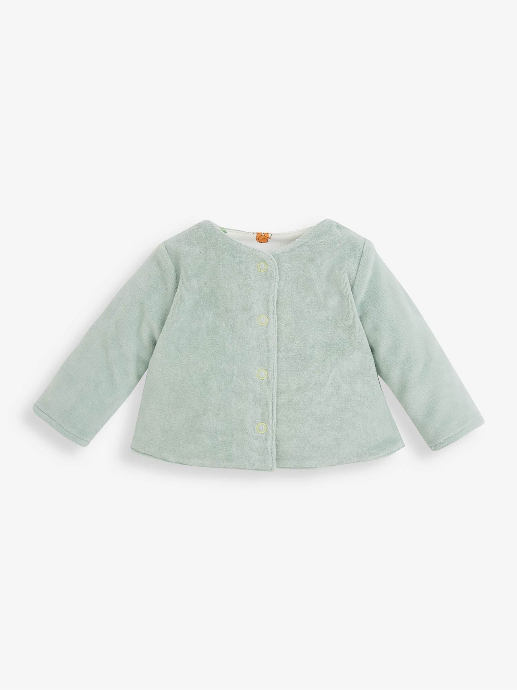 Green 2-Piece Sleepsuit & Velour Jacket Set - Image 3 of 10