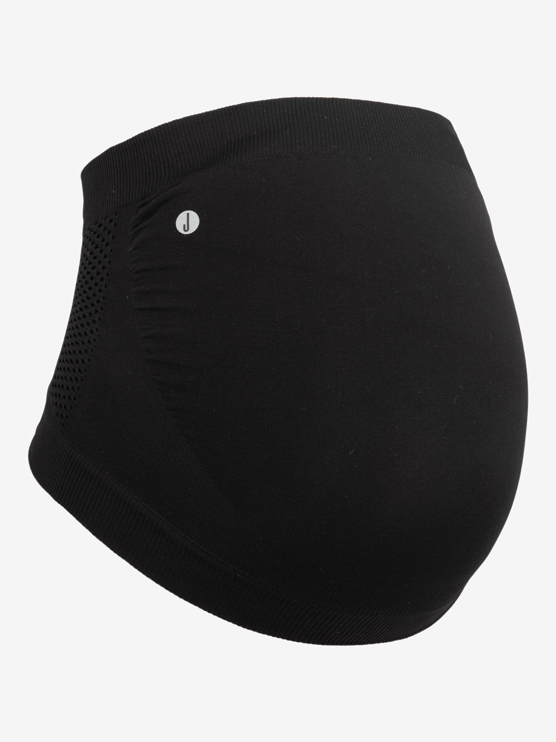 Seamless Support Workout Bump Band in Black - Image 2 of 3
