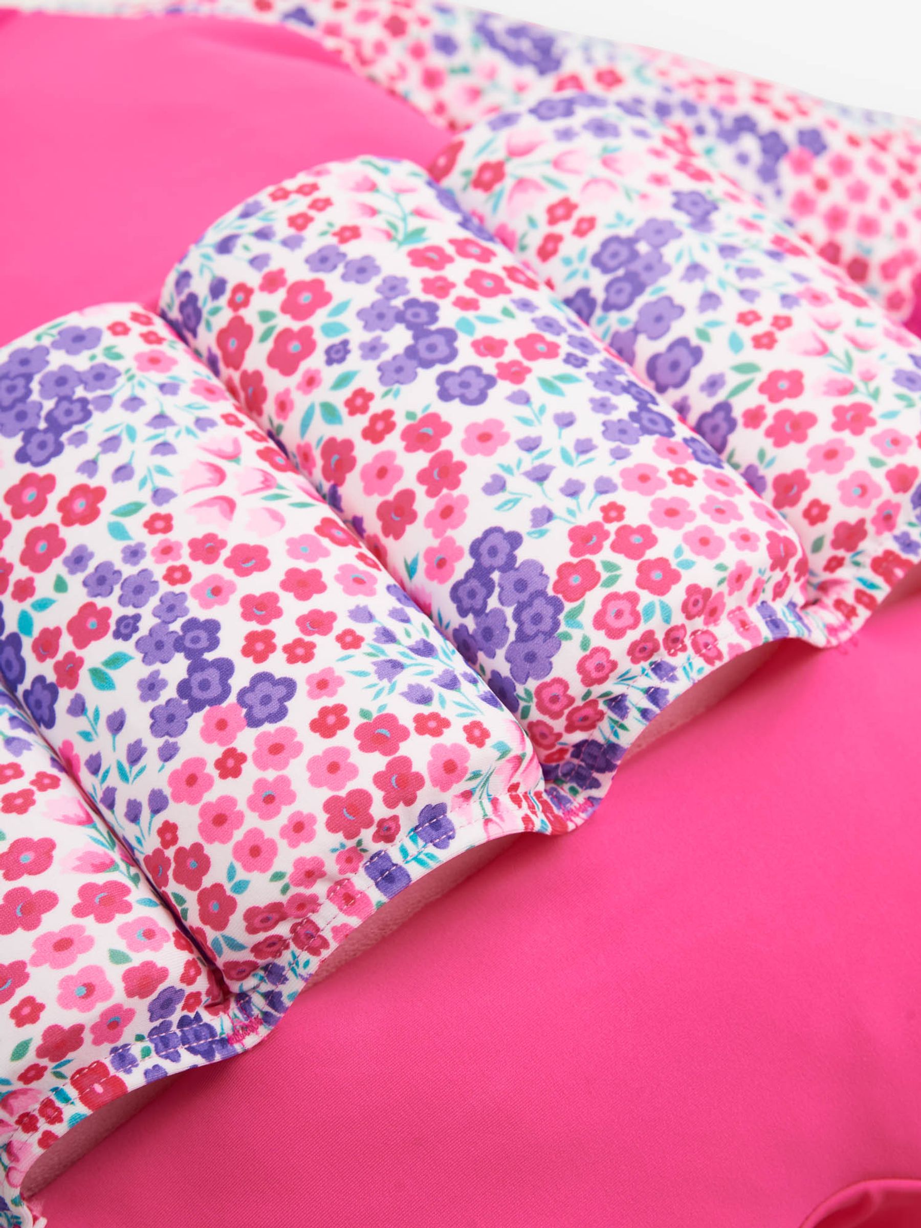 Pink Floral UPF 50 Sun Protection Float Suit - Image 6 of 6