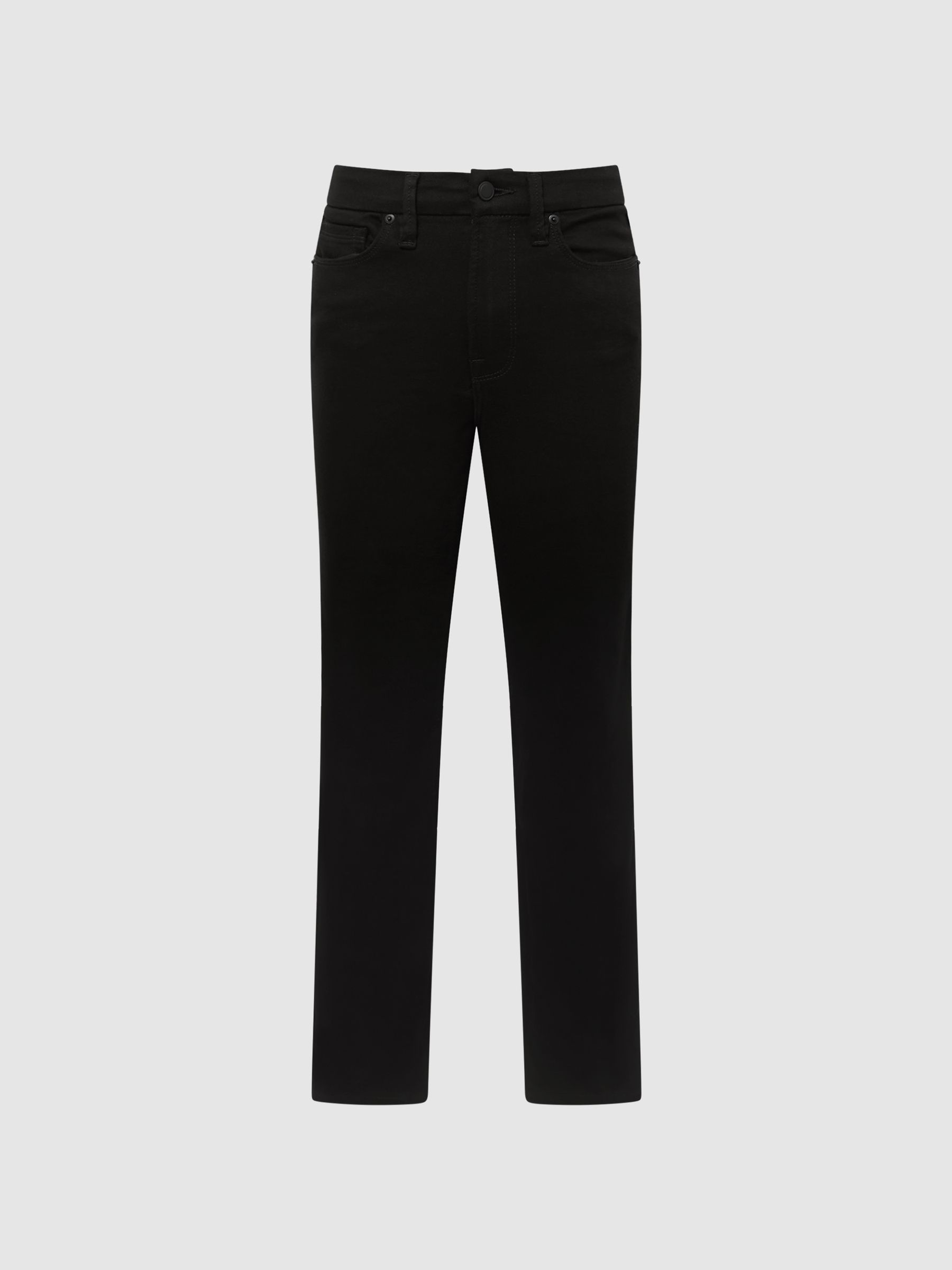 Good American Straight Jeans in Black - Image 2 of 7