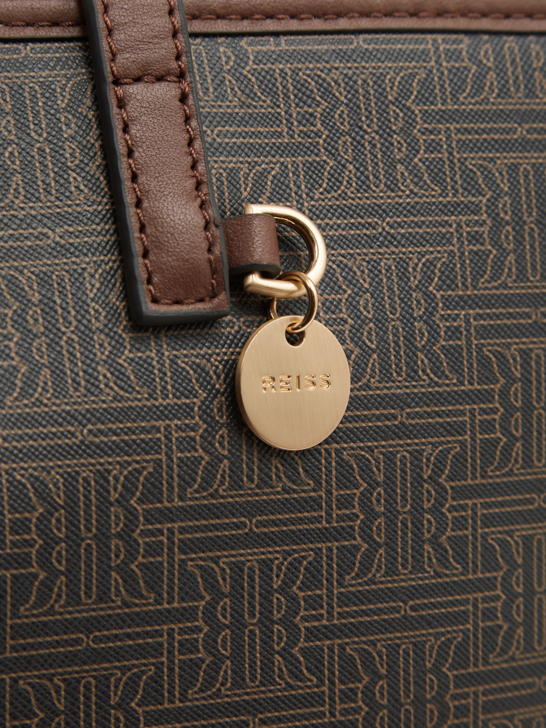 Bloom Logo Tote Bag in Chocolate/Tan - Image 5 of 5