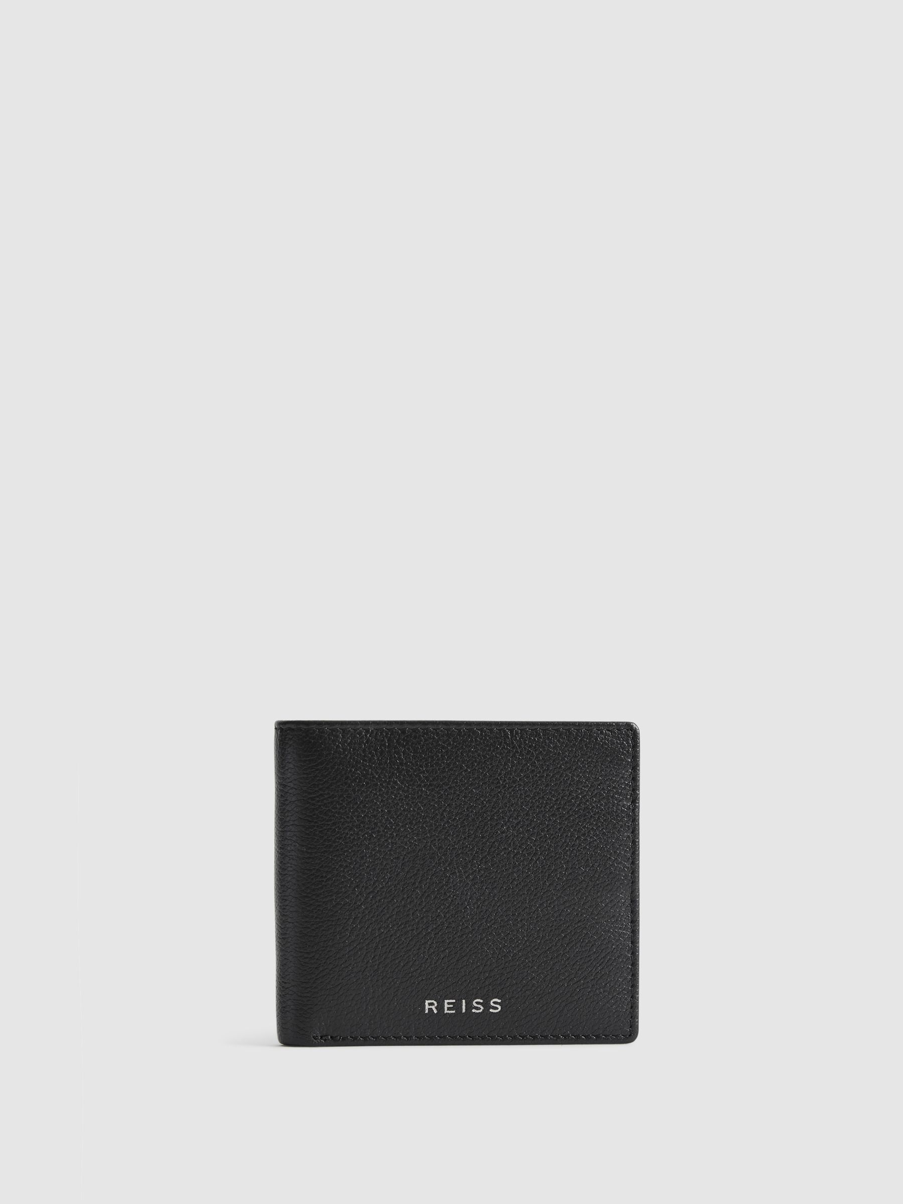 Rains Cabot Leather Wallet in Black - Image 1 of 4