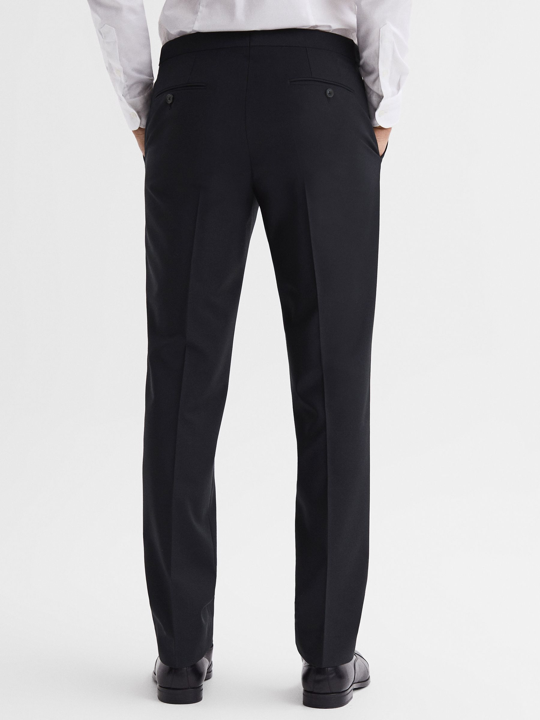 Modern Fit Travel Trousers in Black - Image 5 of 6