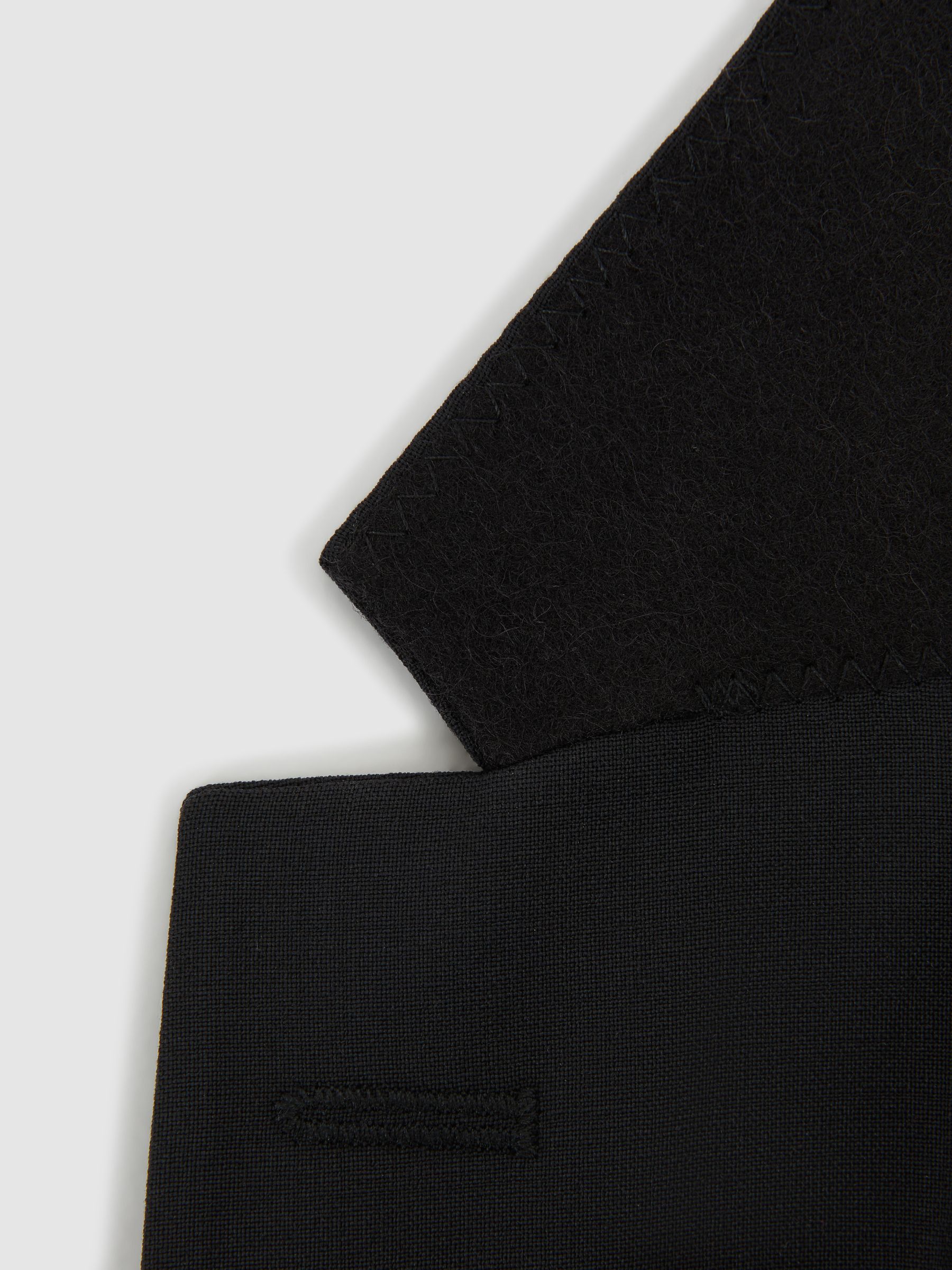 Modern Fit Travel Blazer in Black - Image 7 of 7