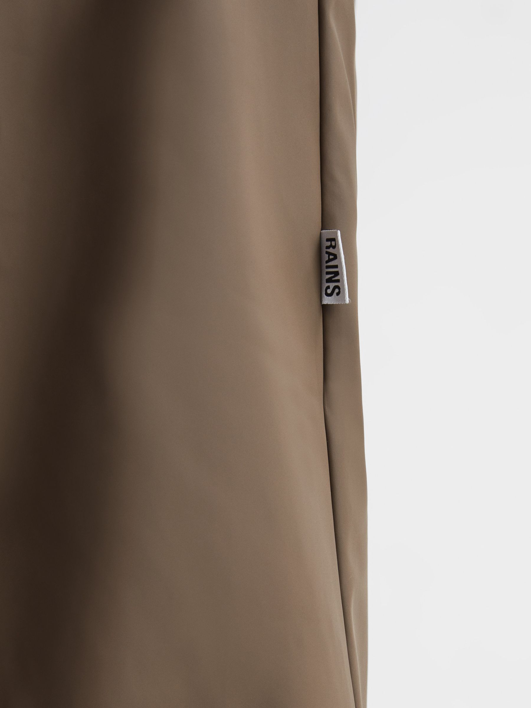 Rains Fishtail Parka in Mid Brown - Image 4 of 6