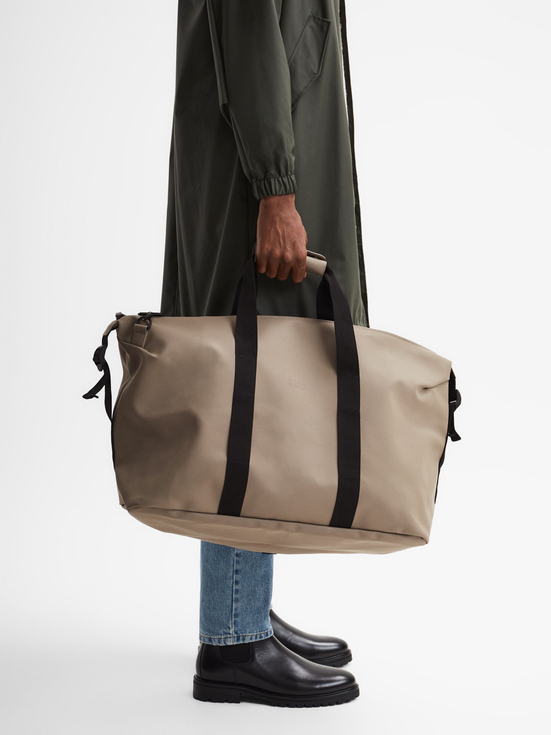 Sac week-end Rains taupe - Image 2 sur 6