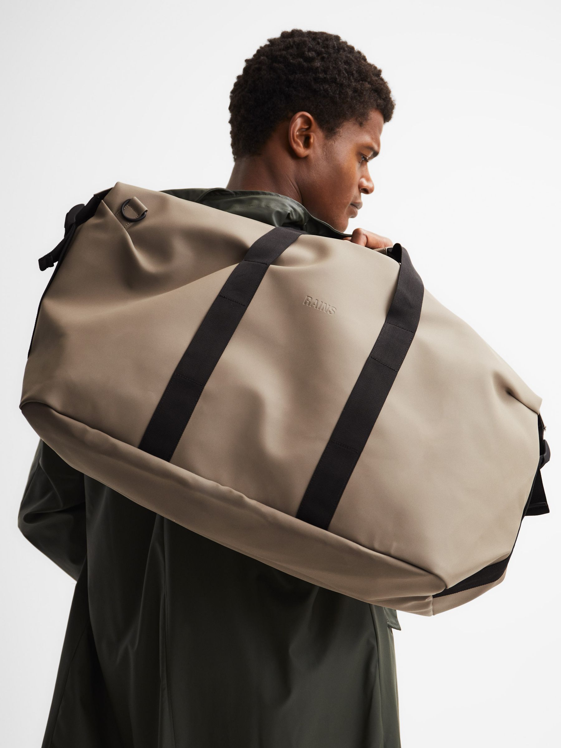 Sac week-end Rains taupe - Image 3 sur 6