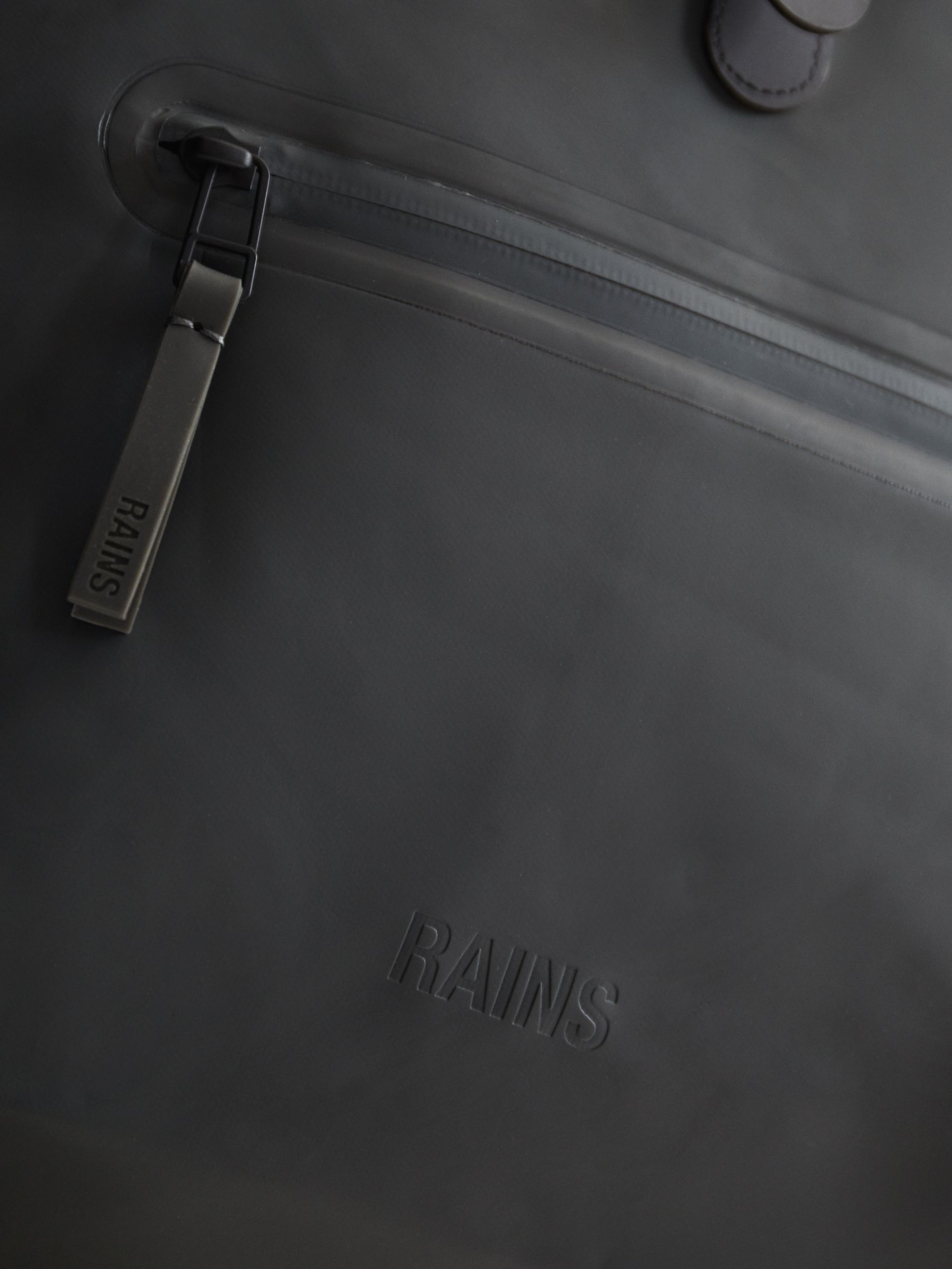 Rains Roll Top Rucksack in Slate - Image 8 of 8