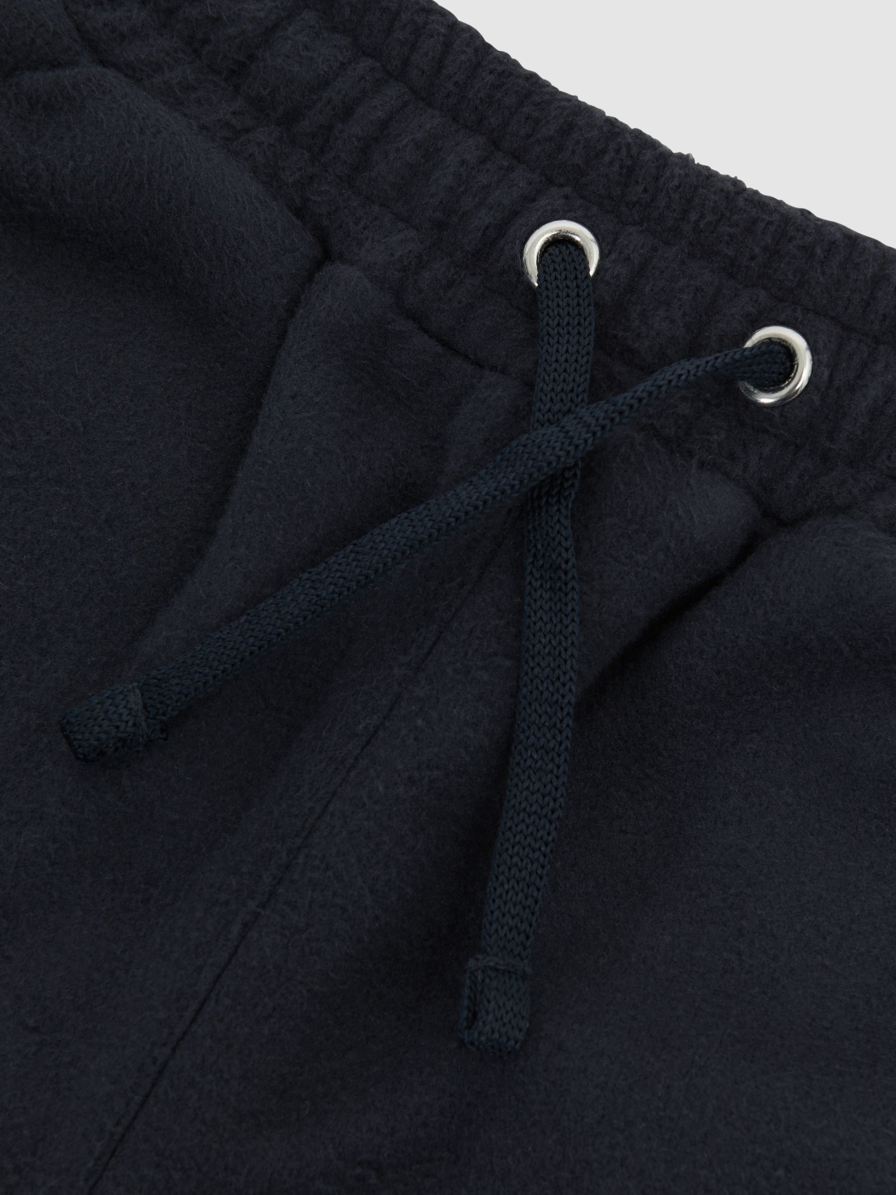 Senior Micro Fleece Joggers in Navy - Image 6 of 6