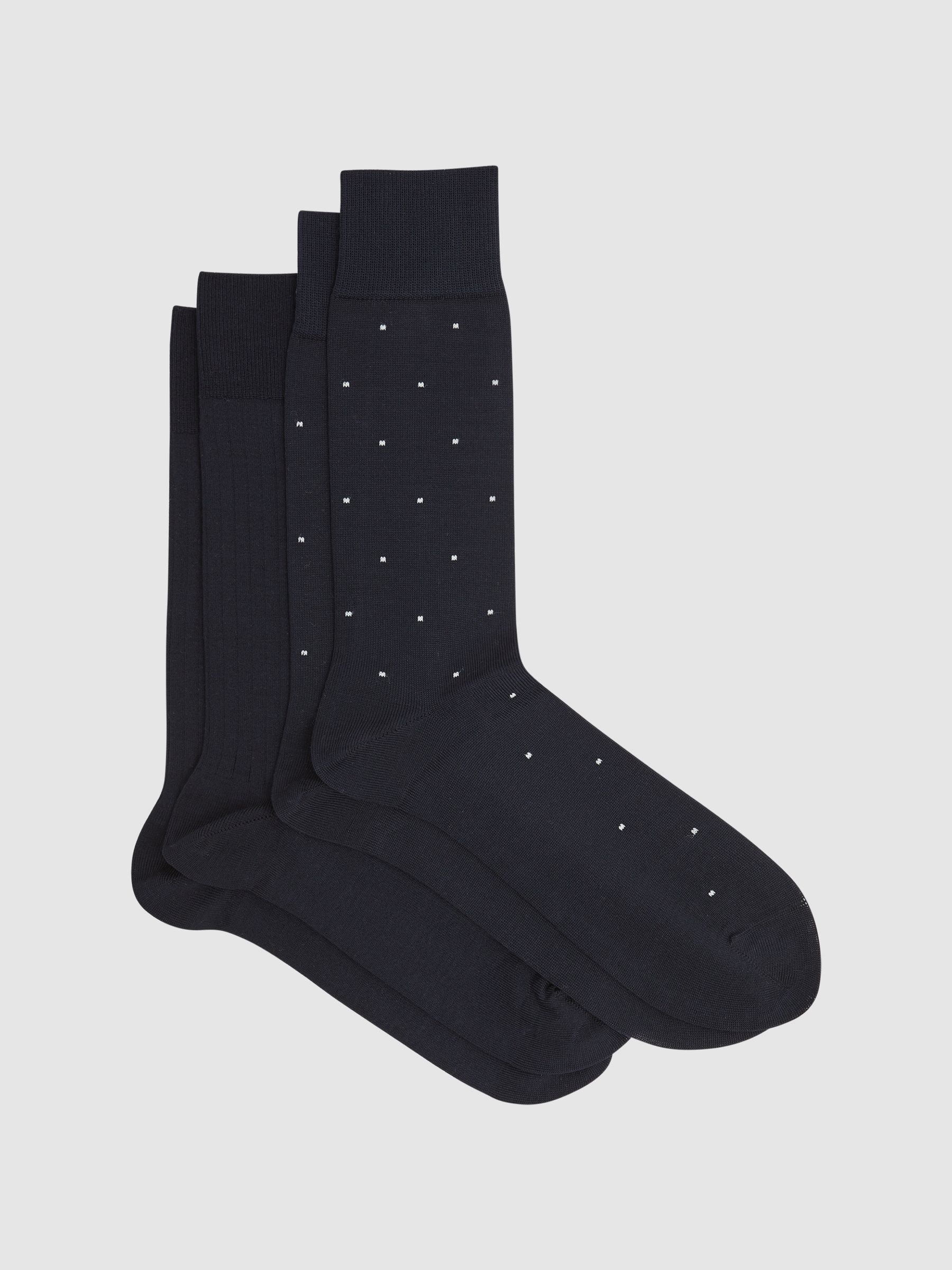 Socks in Navy - Image 1 of 3