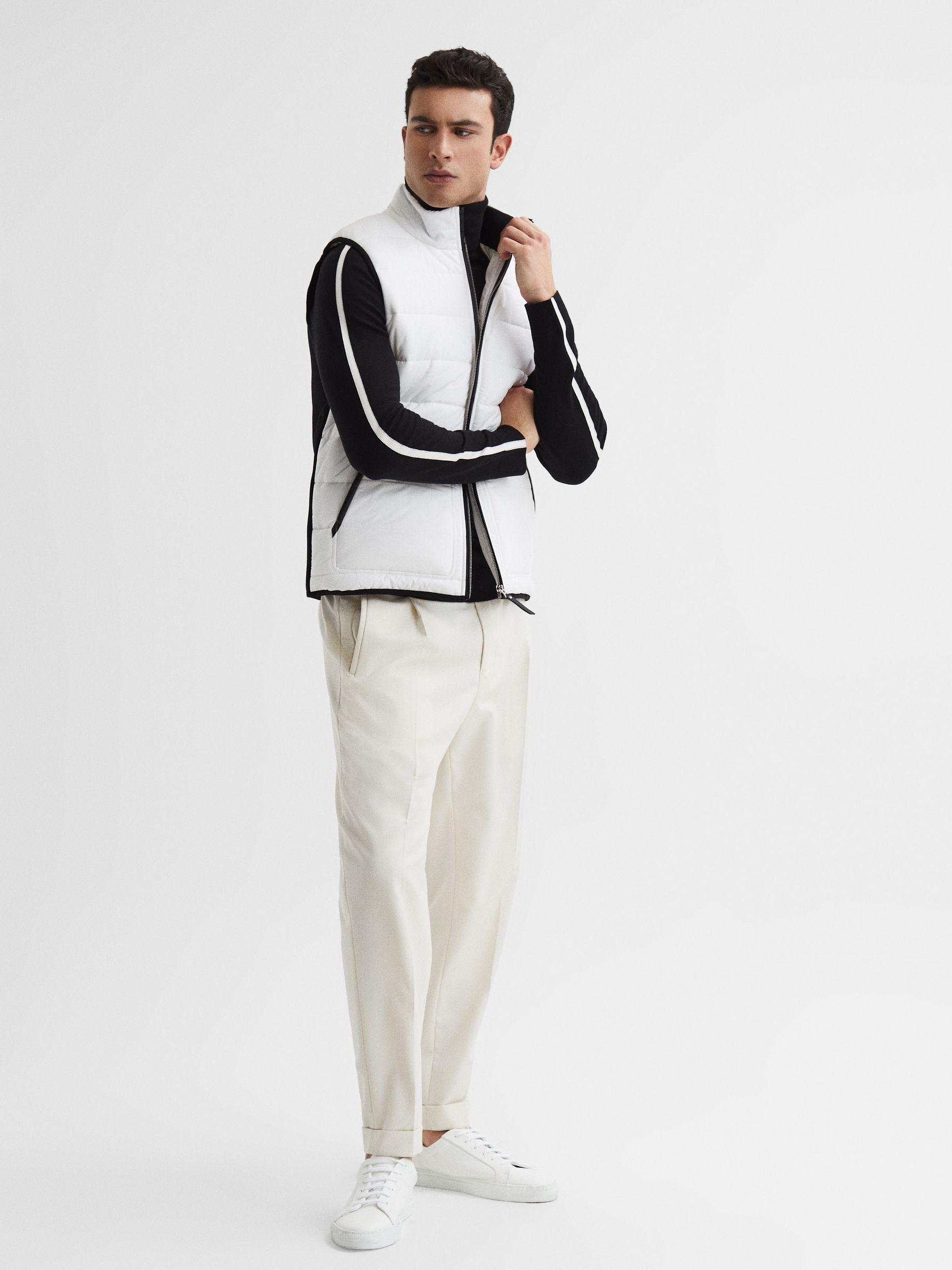 Long Sleeve Roll Neck Jumper in Black - Image 6 of 6