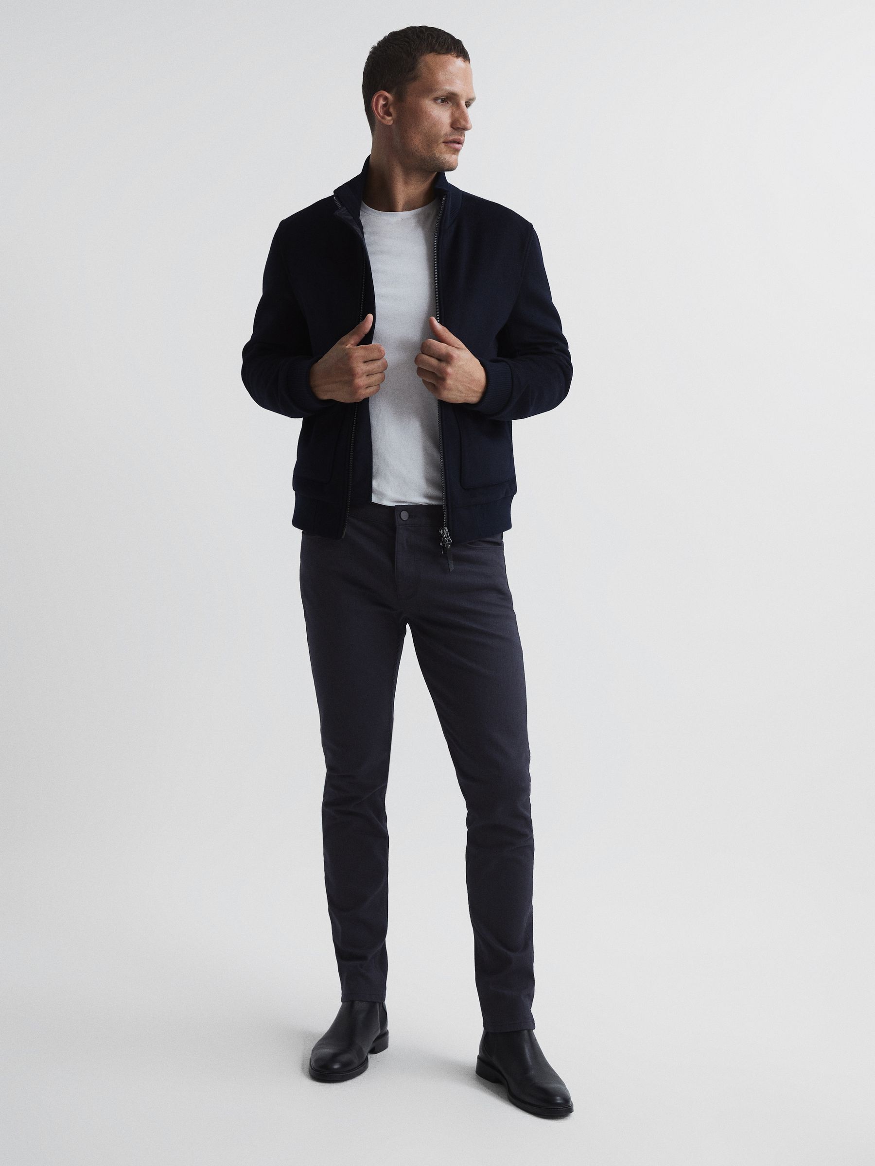 Slim Fit Jeans in Blue - Image 3 of 5
