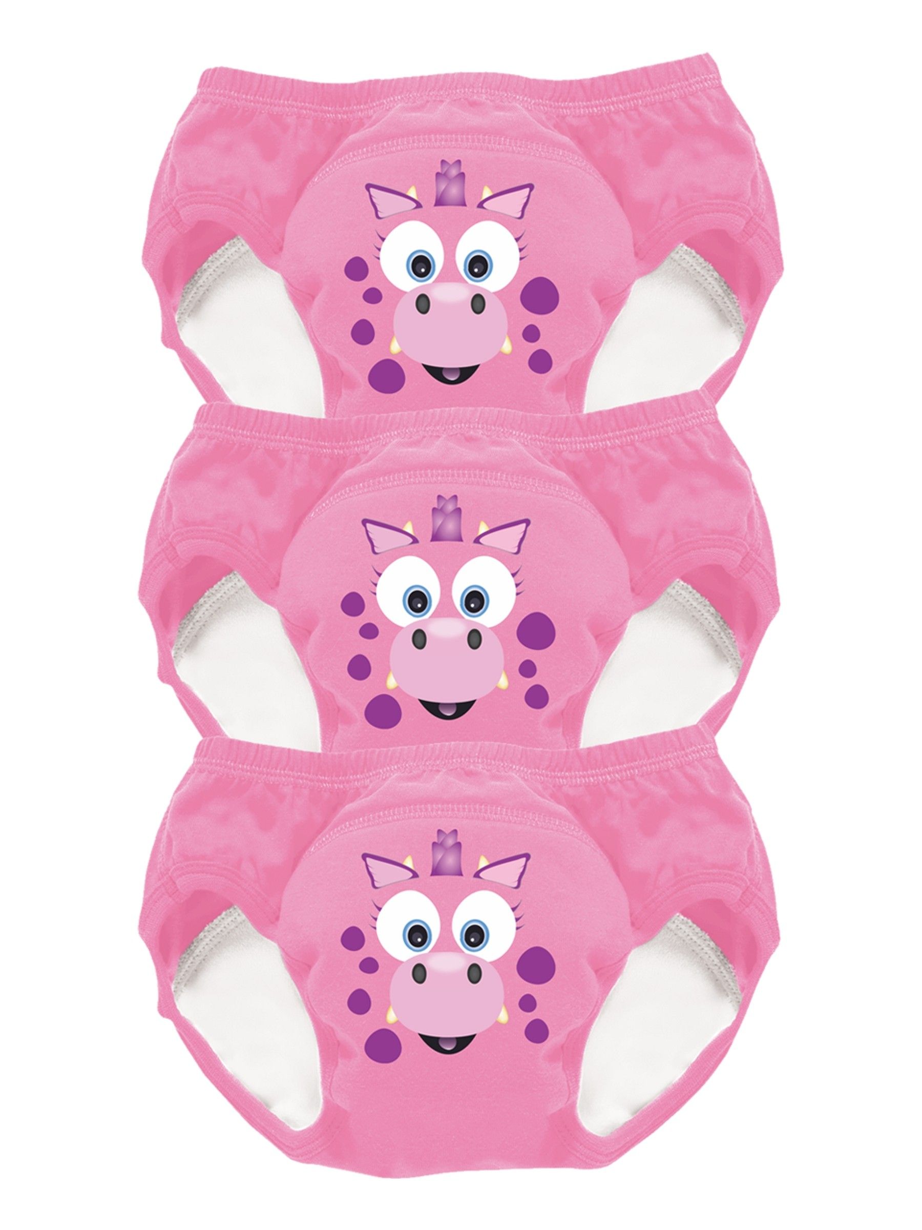 My Carry Potty 3 Pack Pink Dragon My Little Training Pants - Image 1 of 4 My Carry Potty 3 Pack Pink Dragon My Little Training Pants - Image 1 of 4