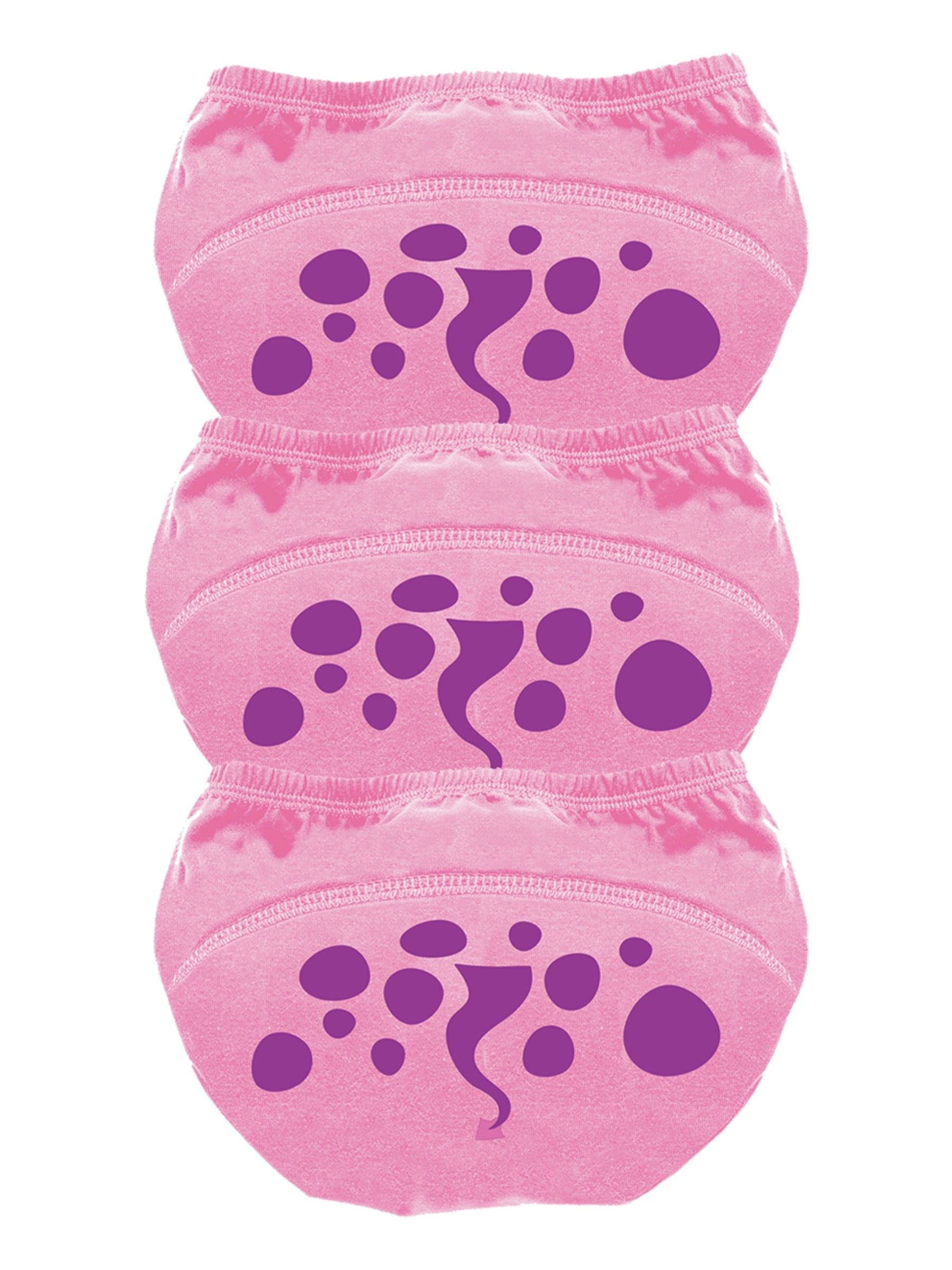 My Carry Potty 3 Pack Pink Dragon My Little Training Pants - Image 2 of 4 My Carry Potty 3 Pack Pink Dragon My Little Training Pants - Image 2 of 4