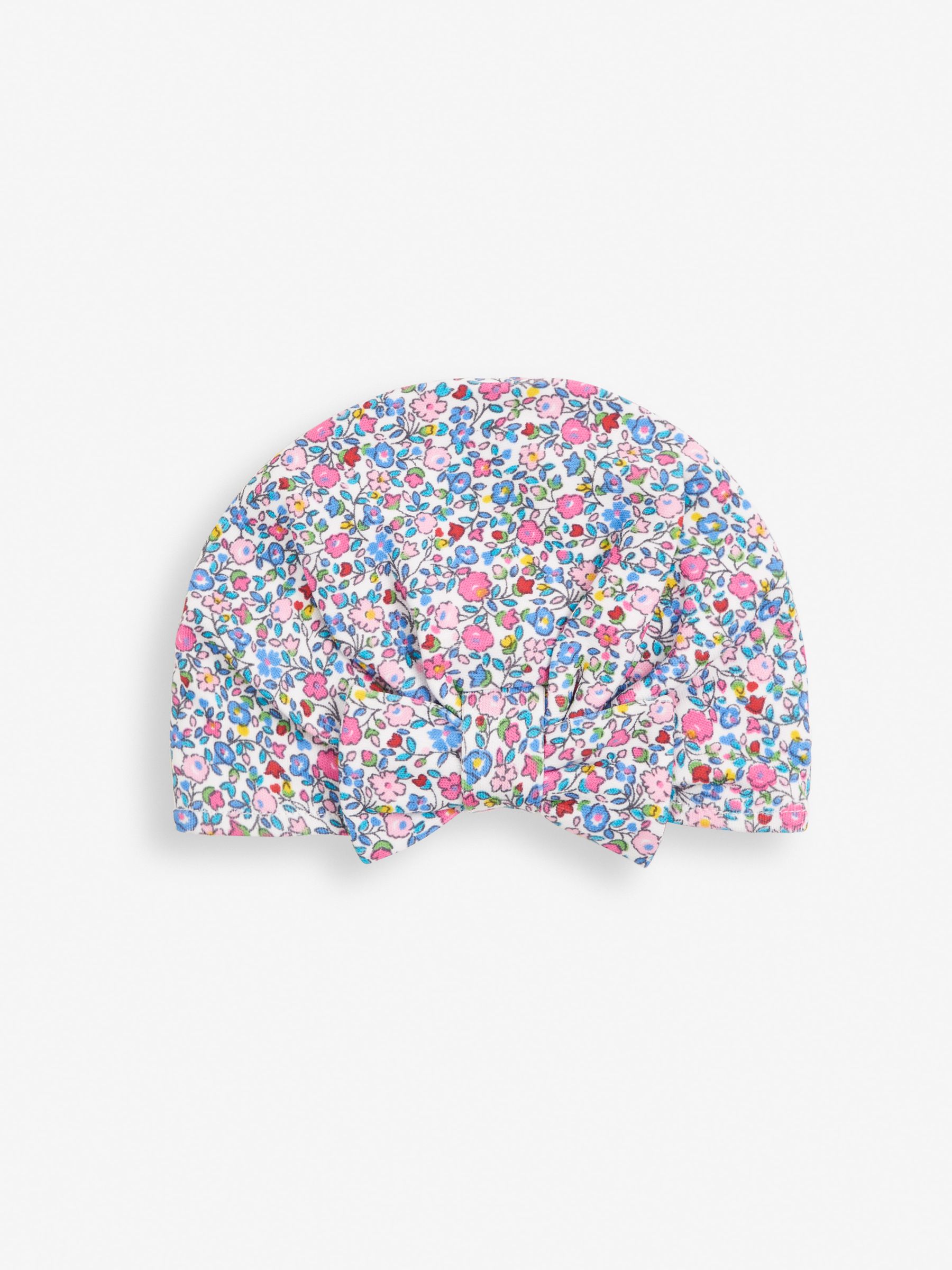 Pink Ditsy Ladybird Floral Print Turban - Image 3 of 3
