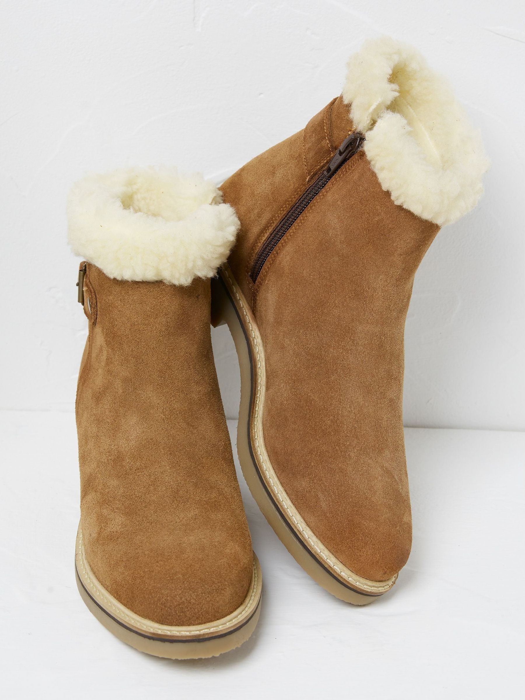 Brown Callie Suede Ankle Boots - Image 2 of 3