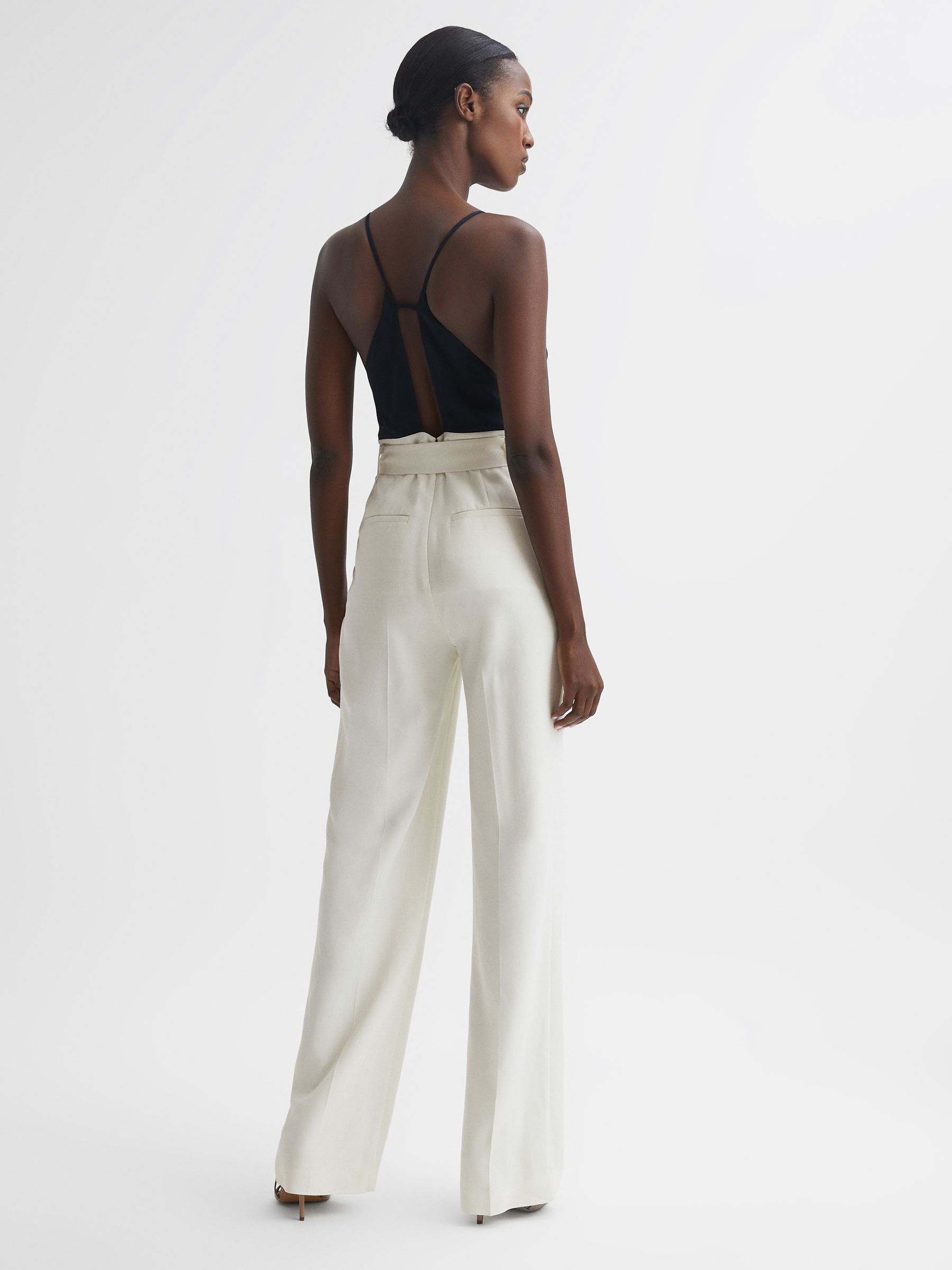 Colourblock Jumpsuit in Navy/White - Image 5 of 6