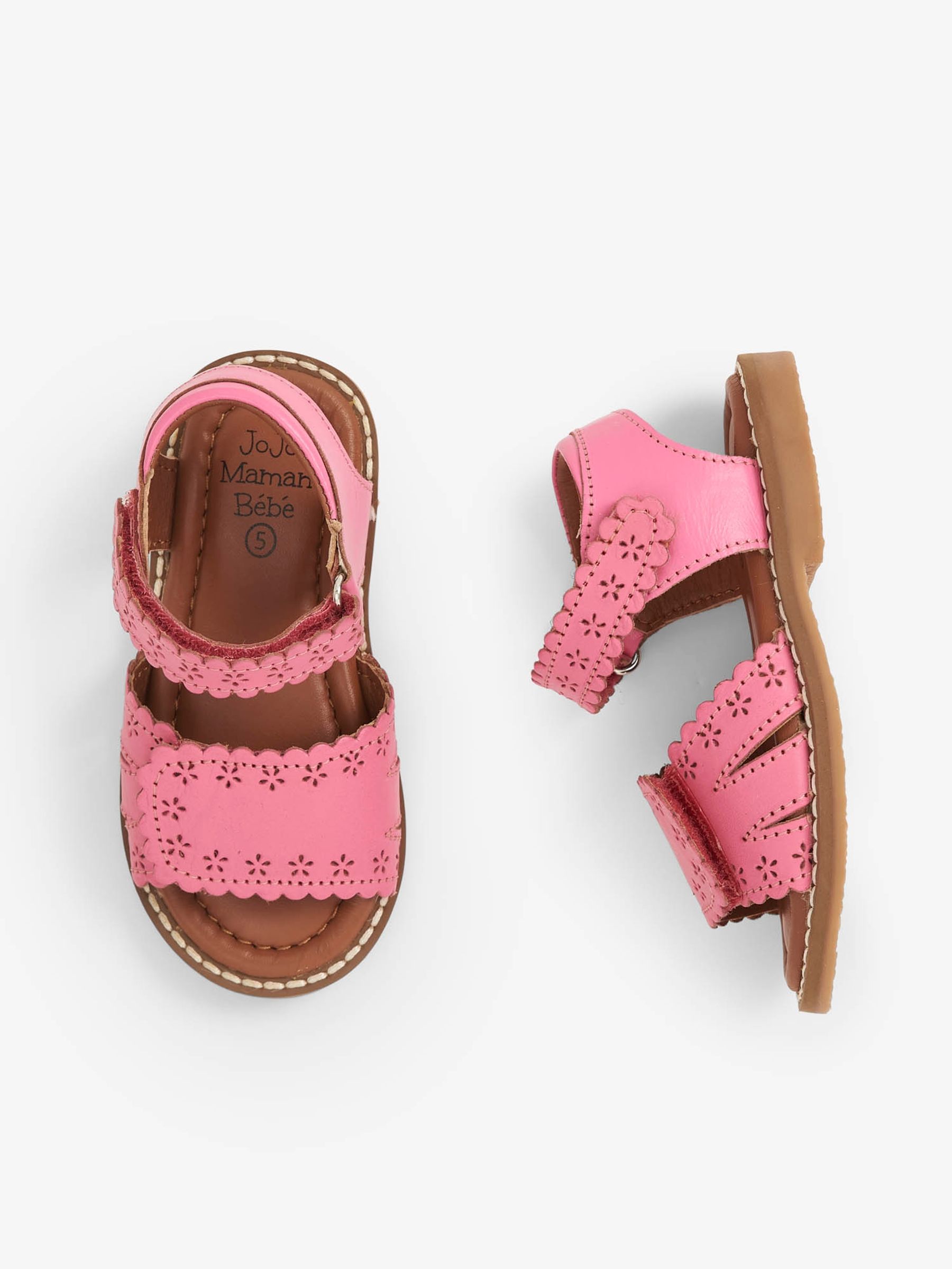 Pink Pretty Leather Sandals - Image 2 of 4
