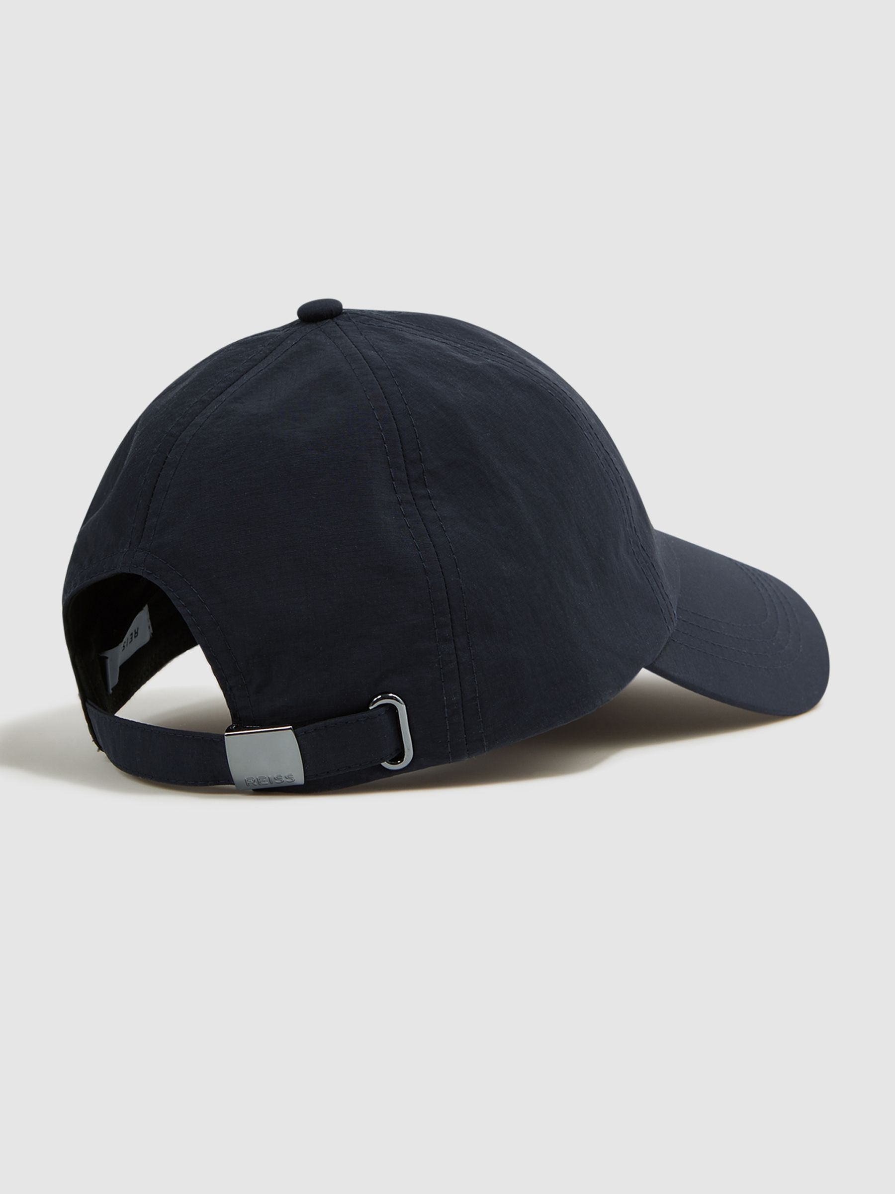 Ripstop Baseball Cap in Navy - Image 3 of 4