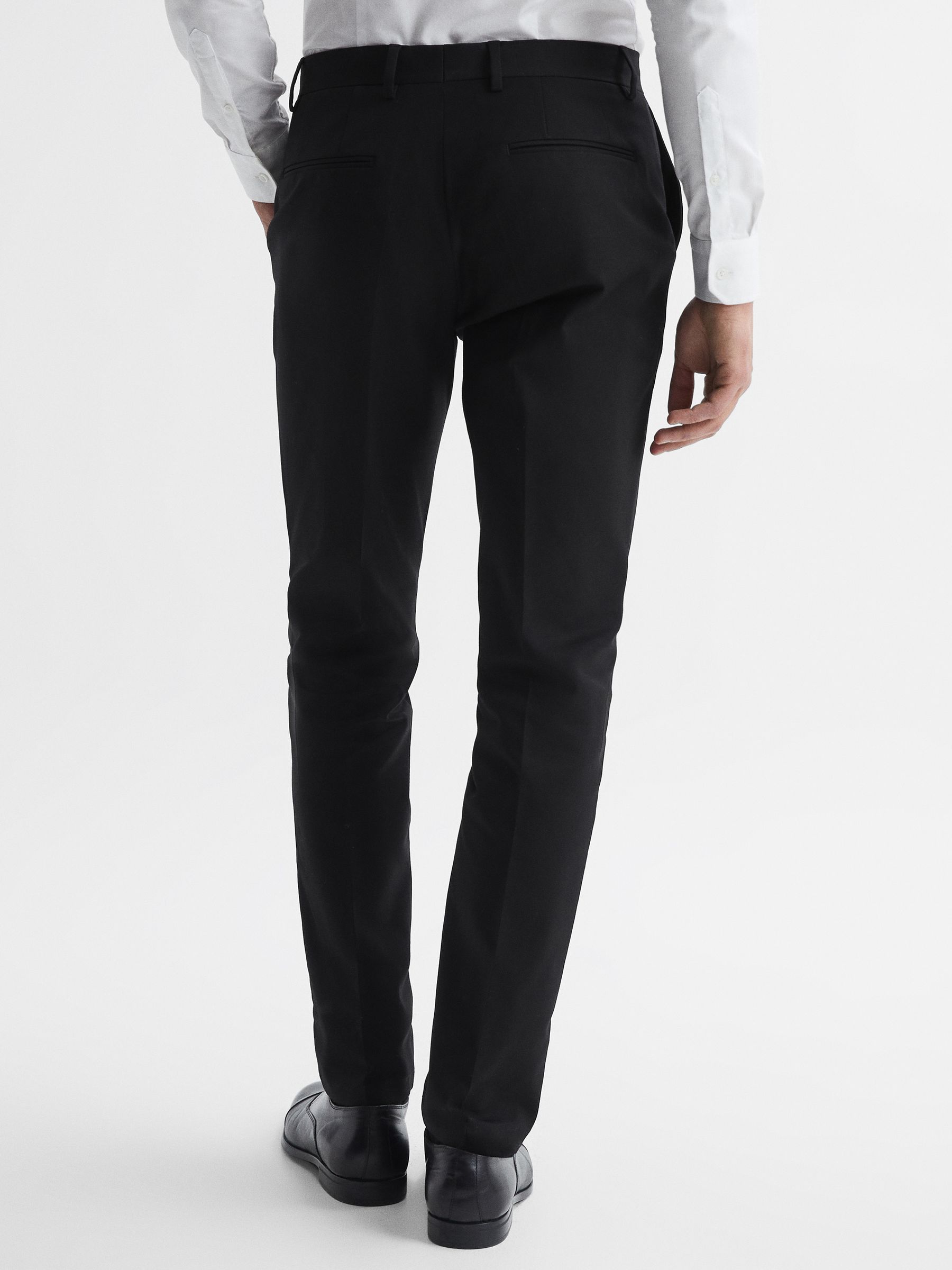 Slim Fit Chinos in Black - Image 5 of 5