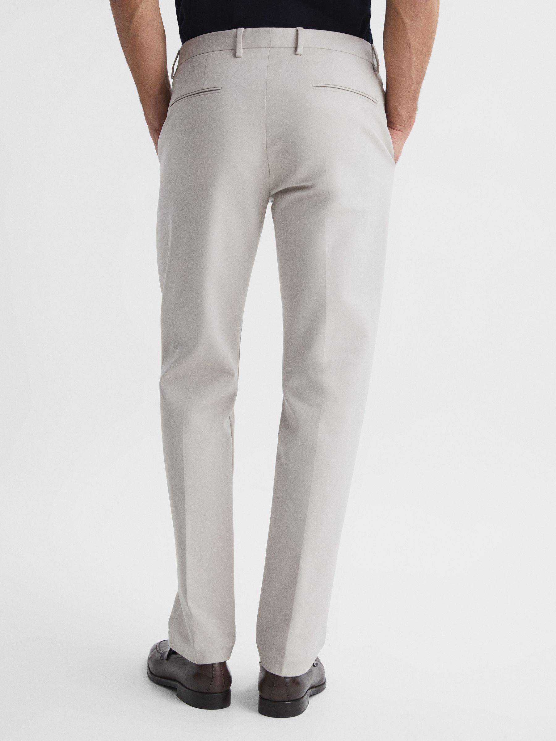Slim Fit Chinos in Stone - Image 5 of 7