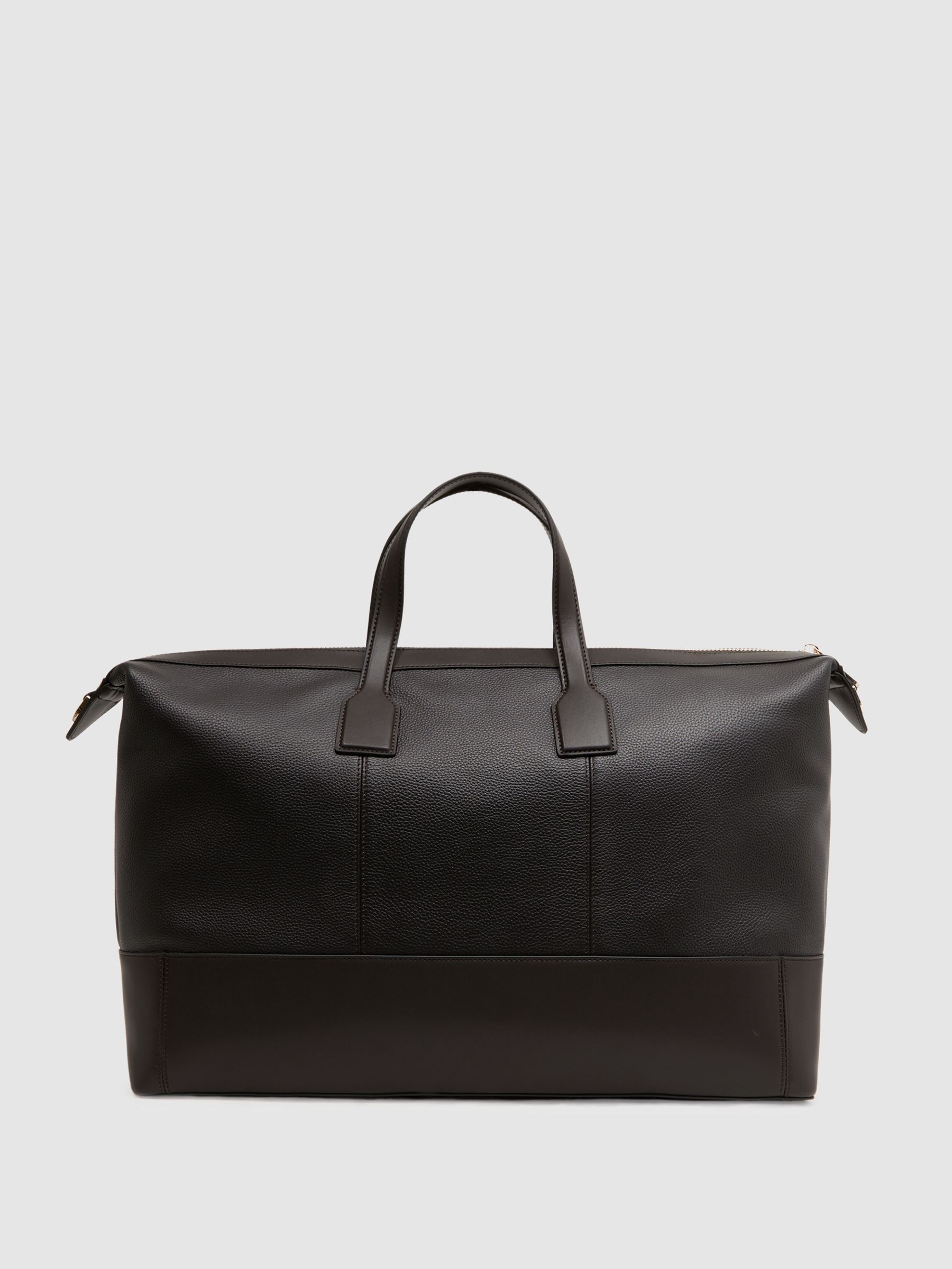 Leather Holdall in Chocolate - Image 1 of 5