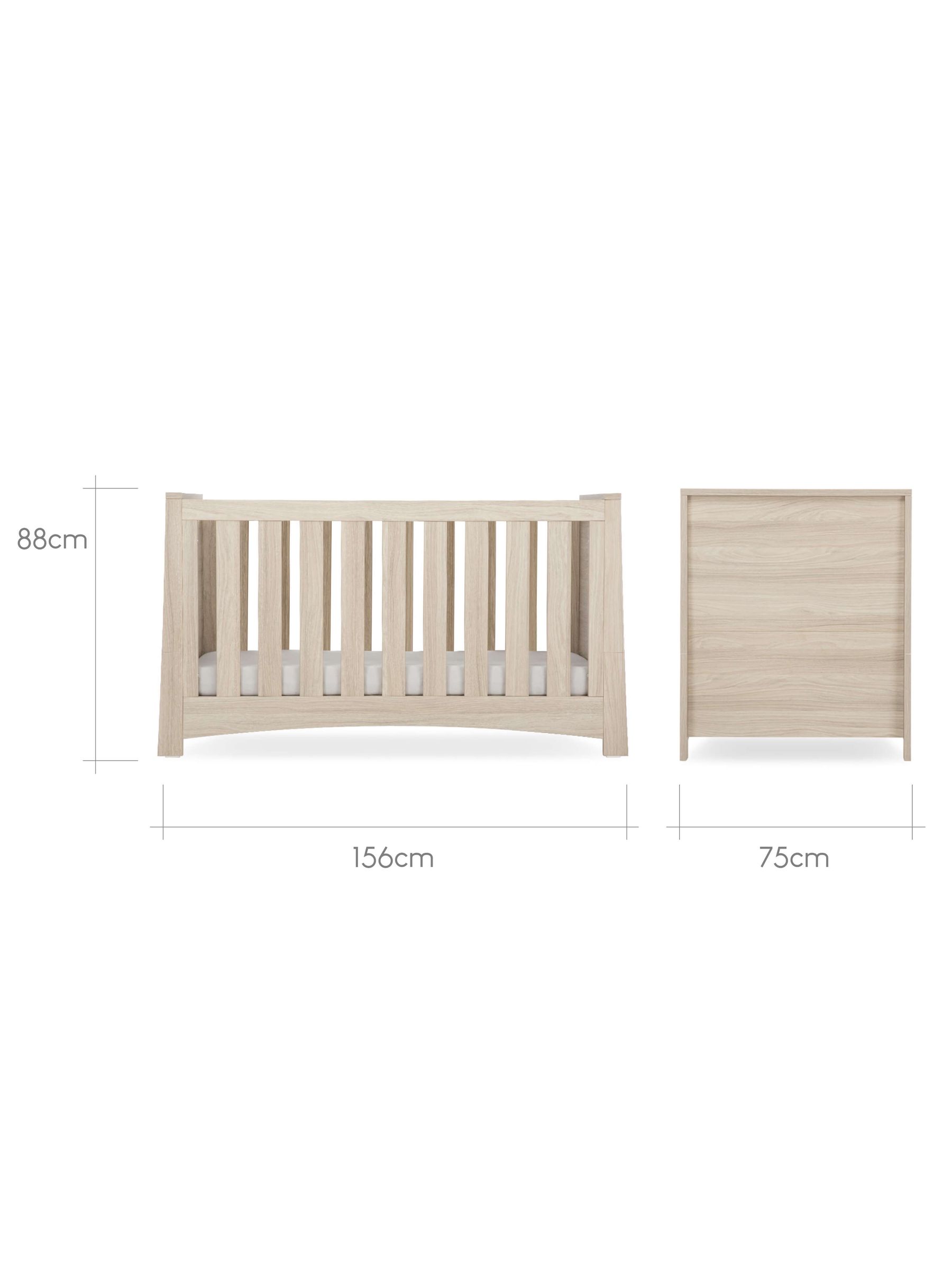 Cuddleco Ash Isla Cot Bed - Image 6 of 6