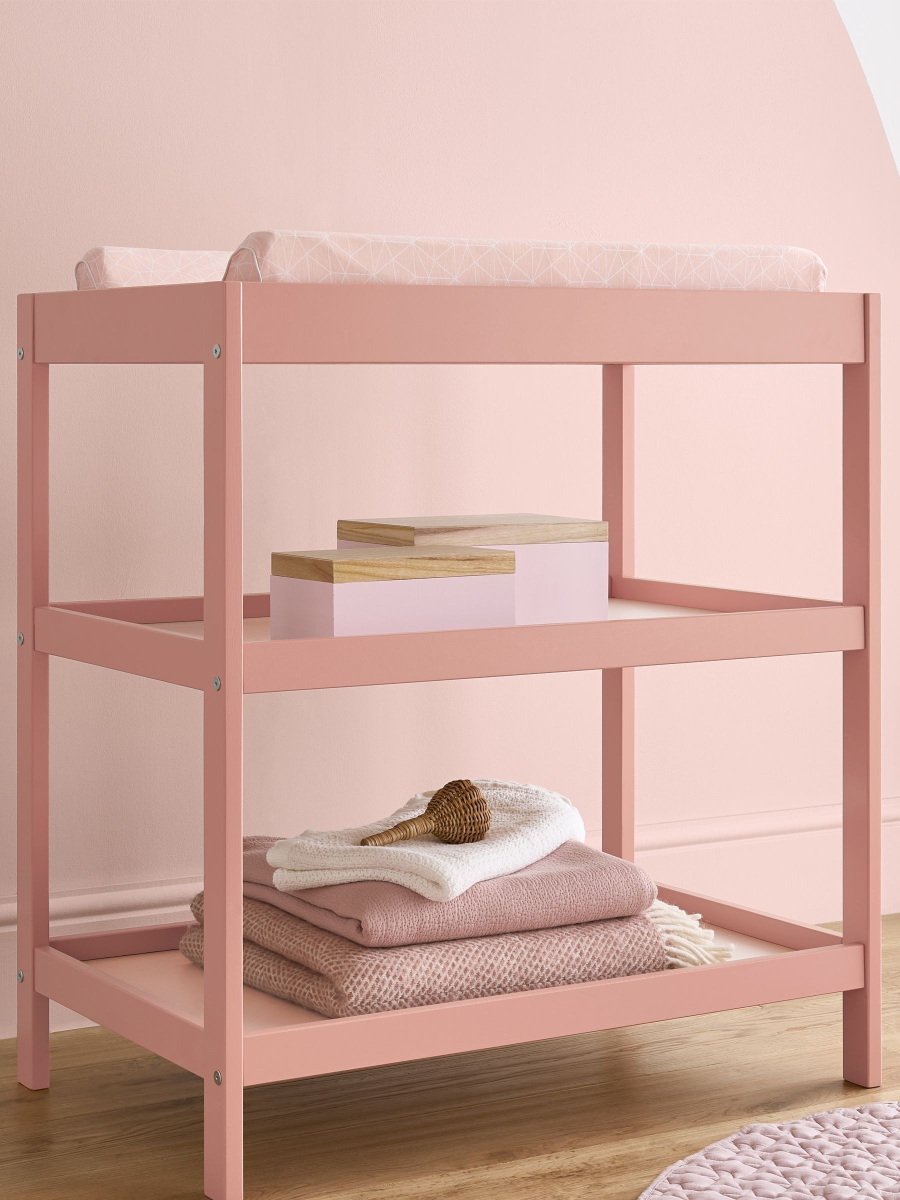 CuddleCo Pink Nola 2 Piece Nursery Furniture Set - Image 3 of 5