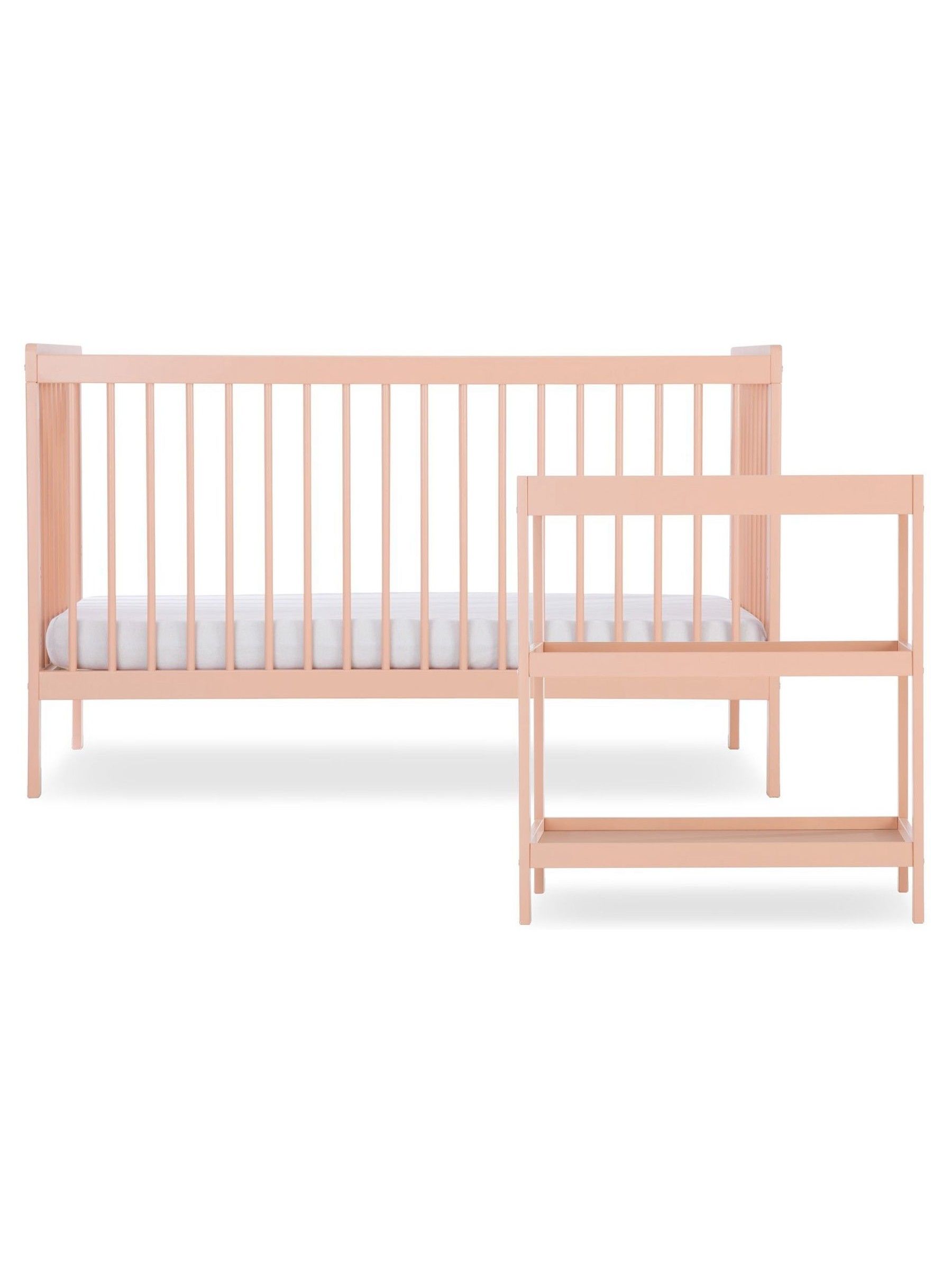 CuddleCo Pink Nola 2 Piece Nursery Furniture Set - Image 5 of 5