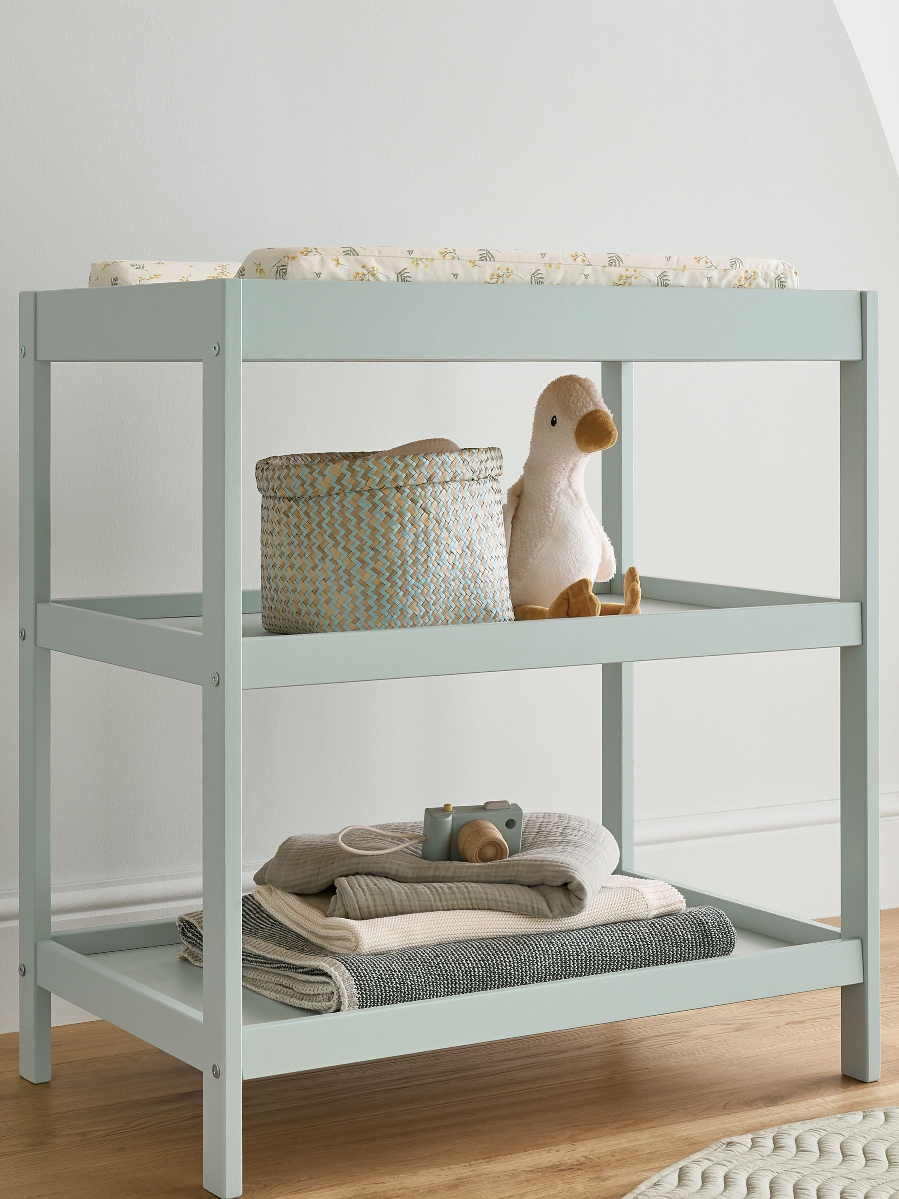 CuddleCo Green Nola 2 Piece Nursery Furniture Set - Image 4 of 7