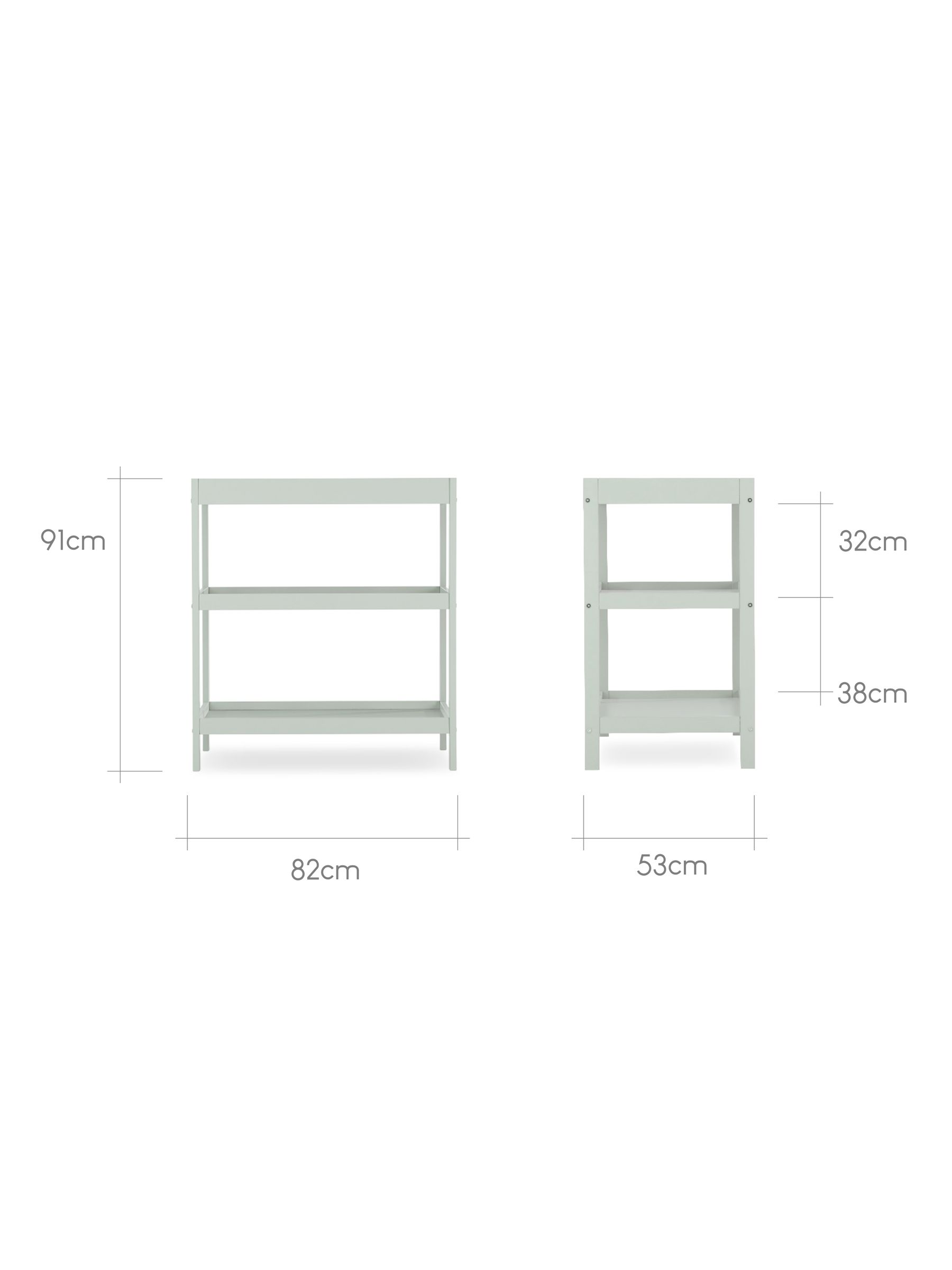 CuddleCo Green Nola 2 Piece Nursery Furniture Set - Image 7 of 7